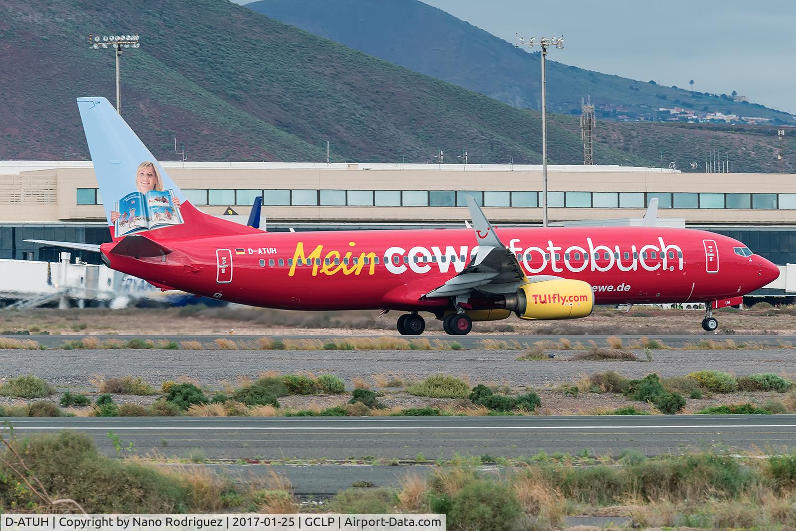 D-ATUH, 2006 Boeing 737-8K5 C/N 34689, Take Off in GCLP