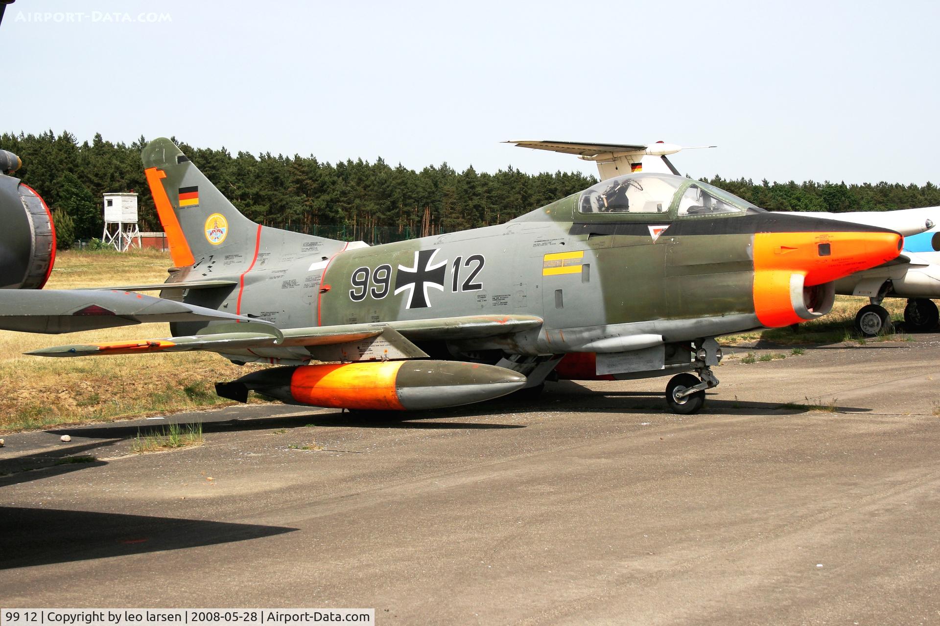 99 12, Fiat G-91R/3 C/N D554, Berlin Gatow Museum 28.5.2008