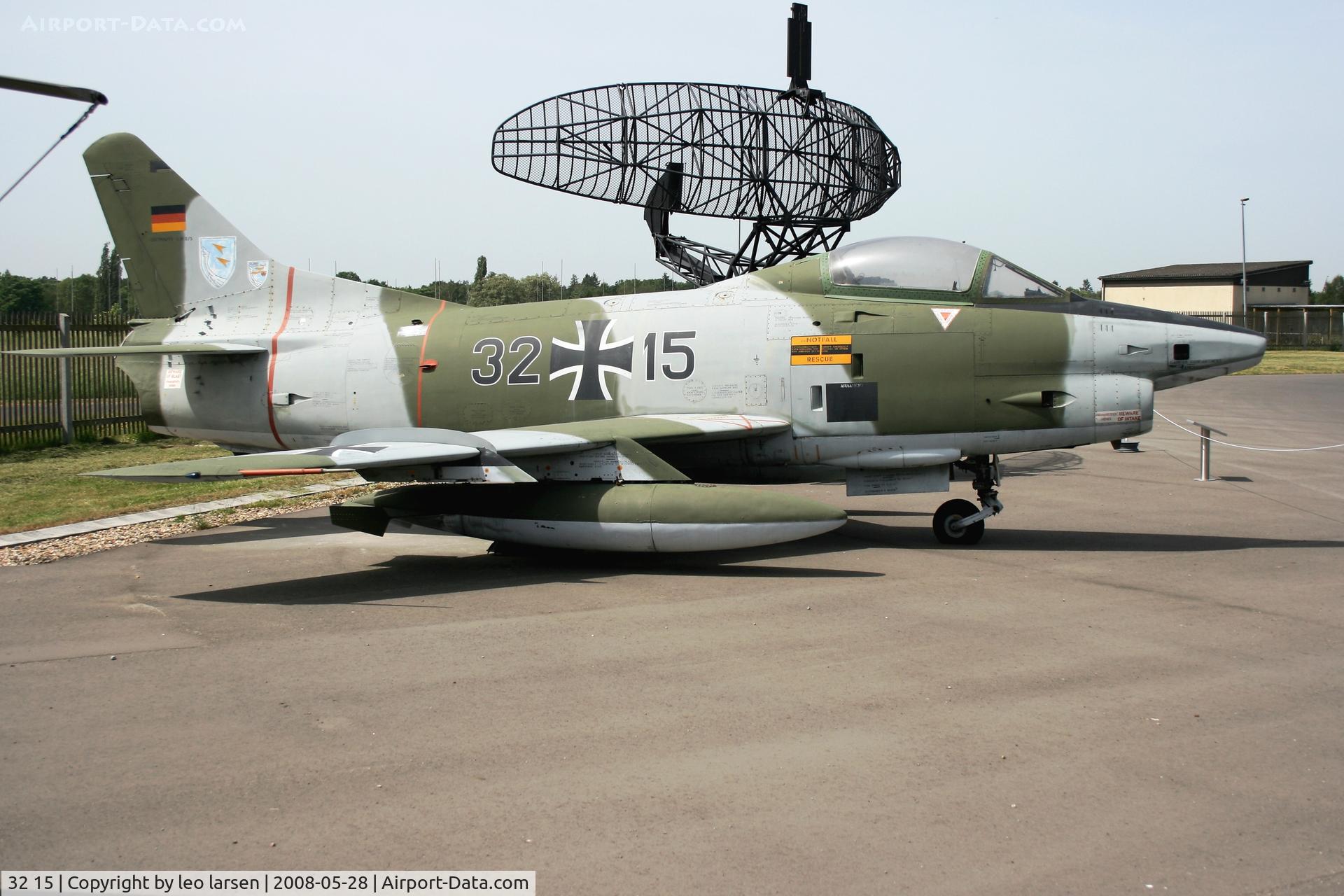 32 15, Fiat G-91R/3 C/N D483, Berlin Gatow 28.5.2008