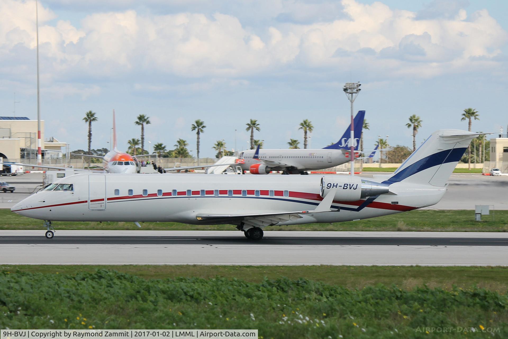 9H-BVJ, 2007 Bombardier Challenger 850 (CL-600-2B19) C/N 8071, Canadair Challenger850 9H-BVJ