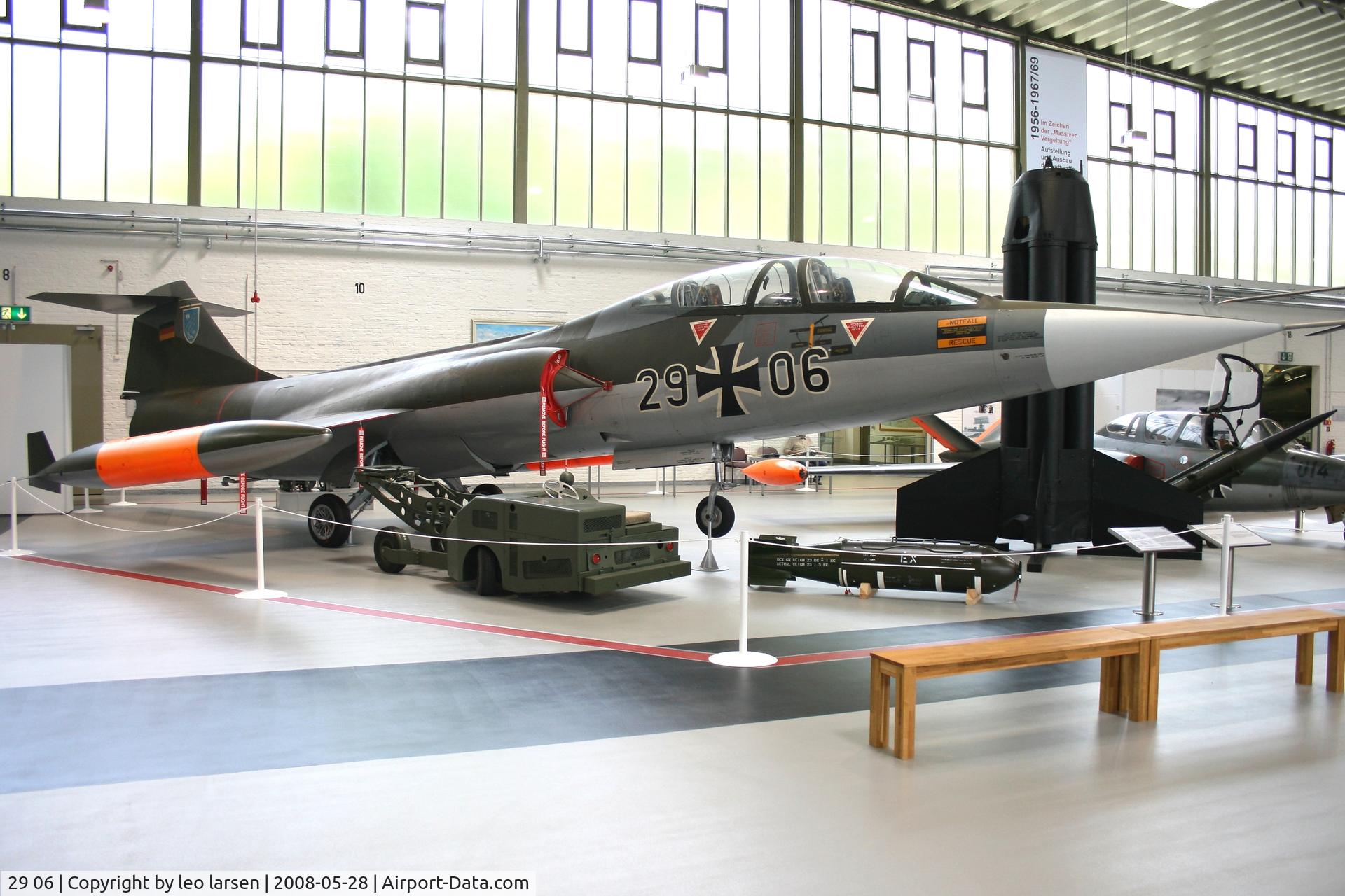 29 06, Lockheed F-104F Starfighter C/N 5055, Berlin Gatow 28.5.2008