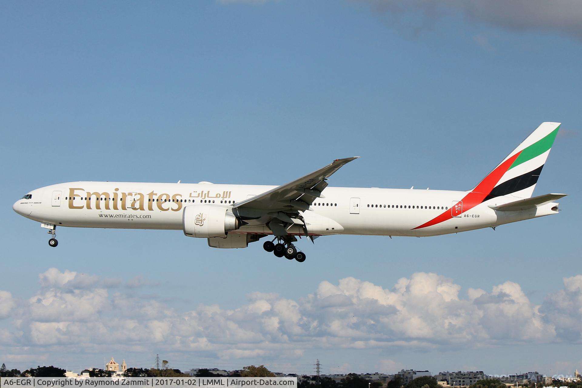 A6-EGR, 2012 Boeing 777-31H/ER C/N 41077, B777 A6-EGR Emirates Airlines