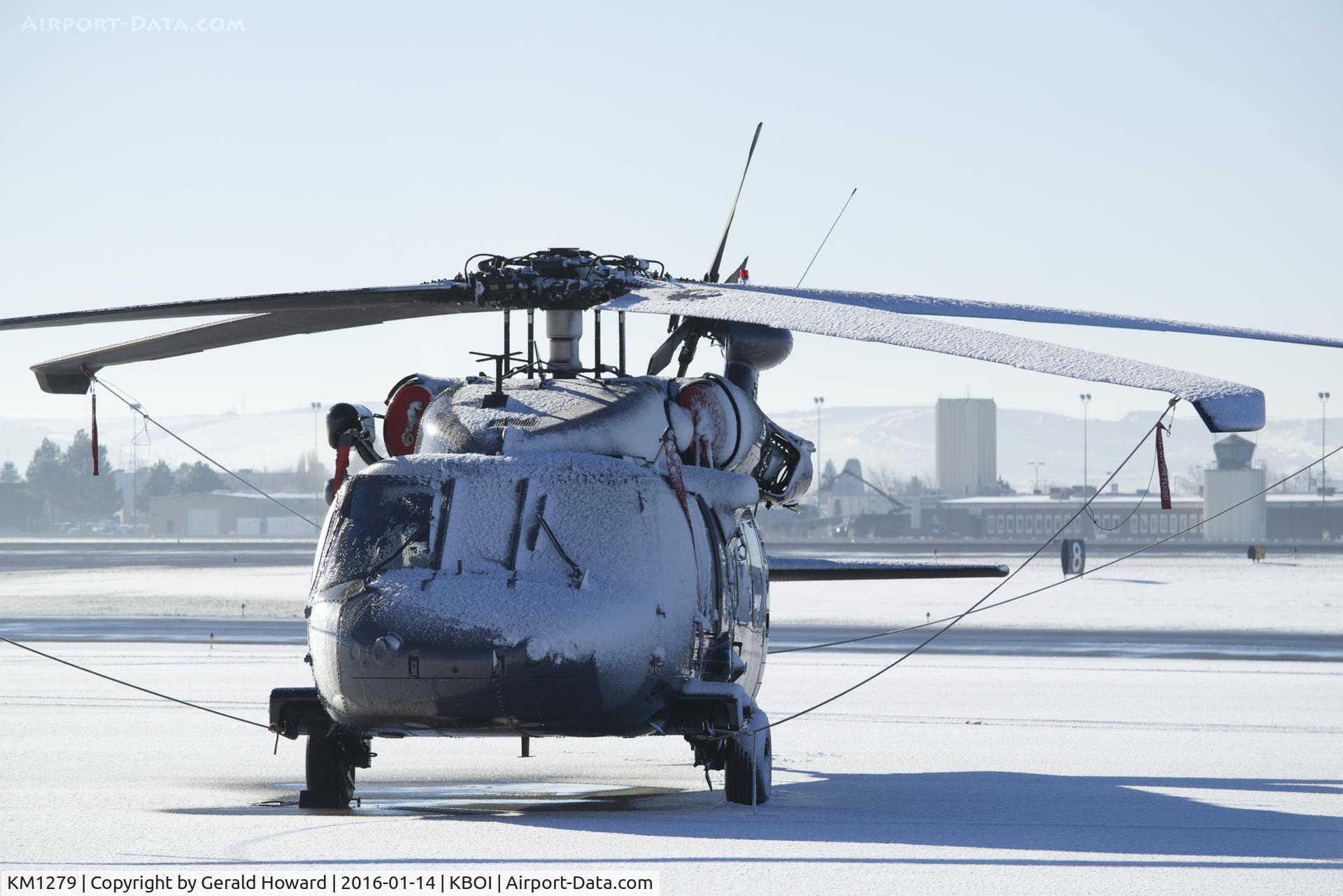 KM1279, 1980 Sikorsky S-70A Black Hawk C/N 70-224, Parked on north GA ramp.