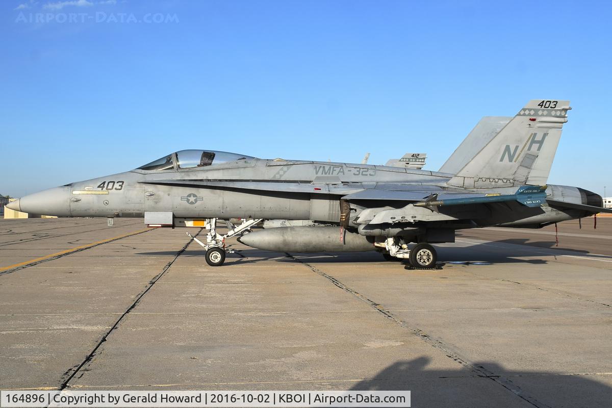 164896, McDonnell Douglas F/A-18C Hornet C/N 1228/C357, VMFA-323 “Death Rattlers”, 3rd MAW, MAG-11, MCAS Miramar