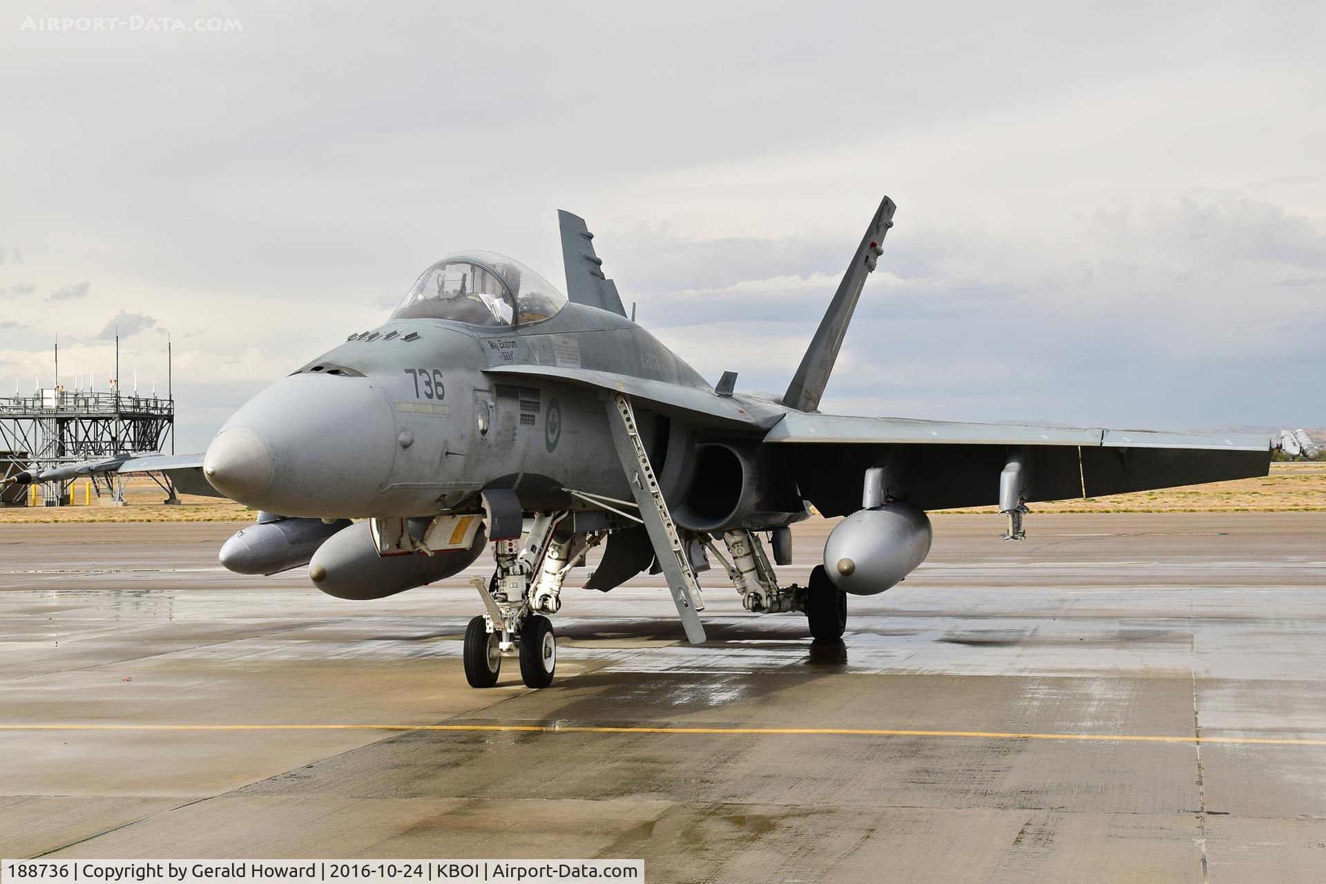 188736, McDonnell Douglas CF-188A Hornet C/N 0265/A212, 410 Sq, Cold Lake, Alberta, Canada.