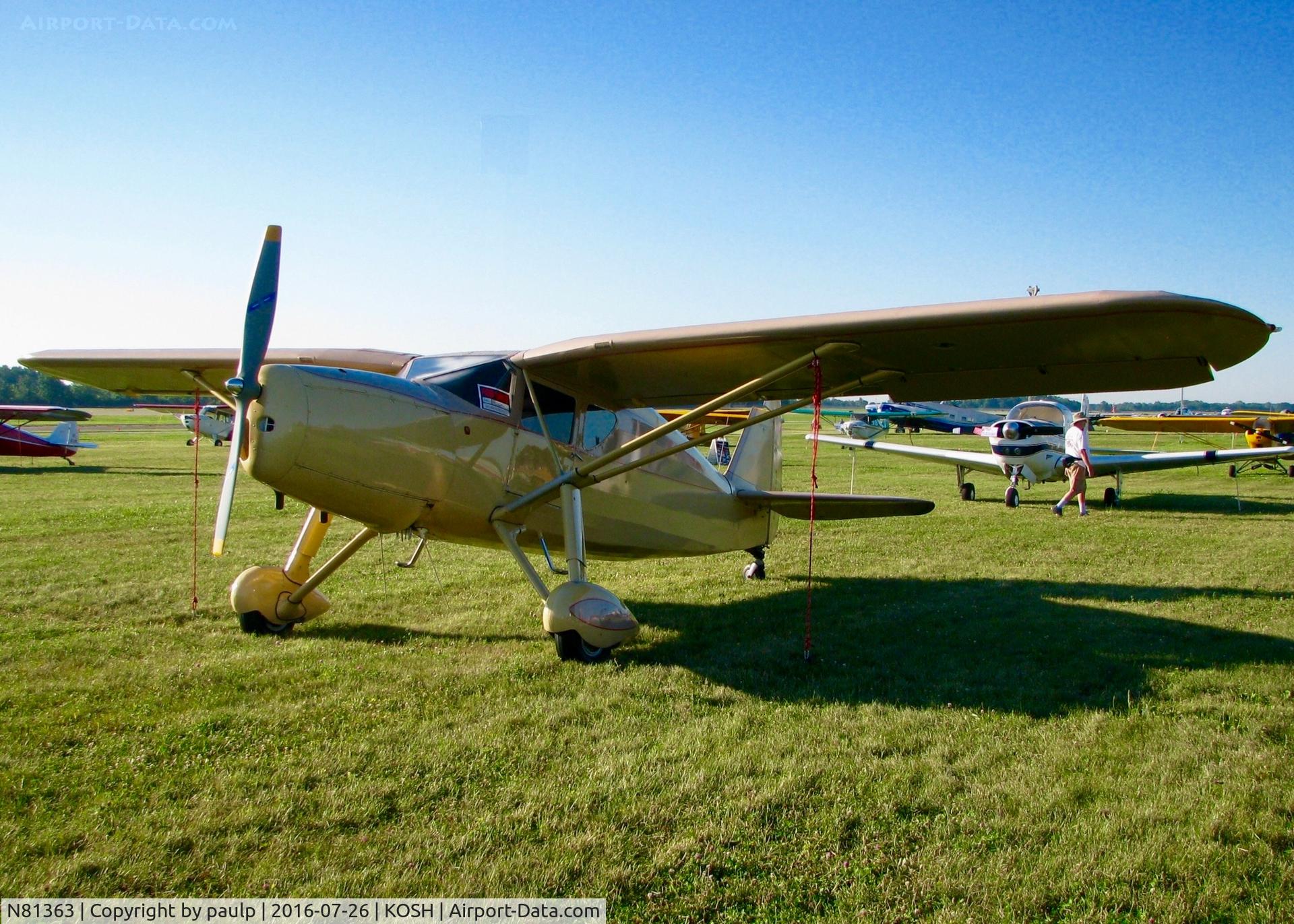 N81363, 1946 Fairchild 24R-46 C/N R46263, At Oshkosh.