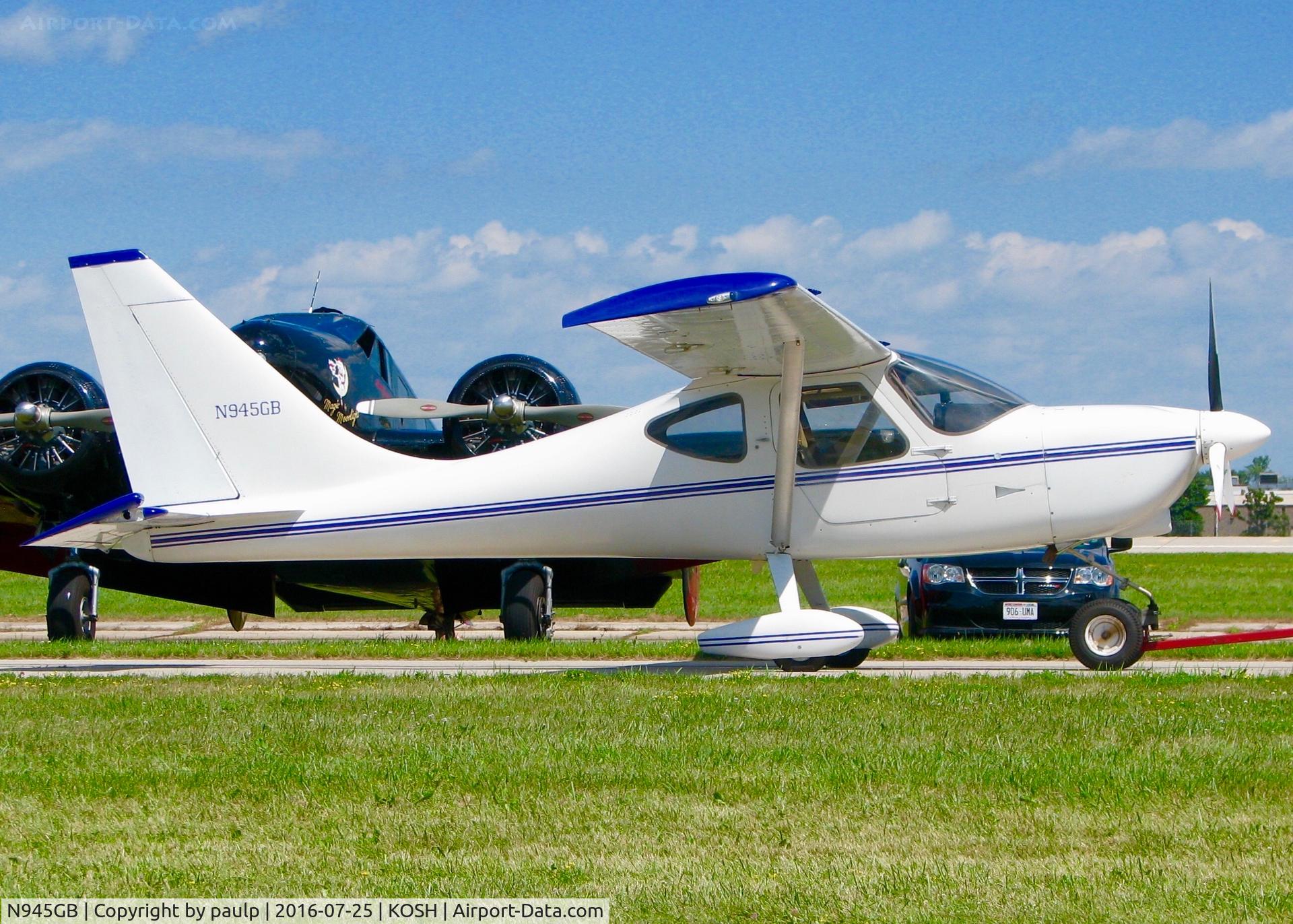 N945GB, 2004 Stoddard-Hamilton GlaStar C/N 5709, At Oshkosh.