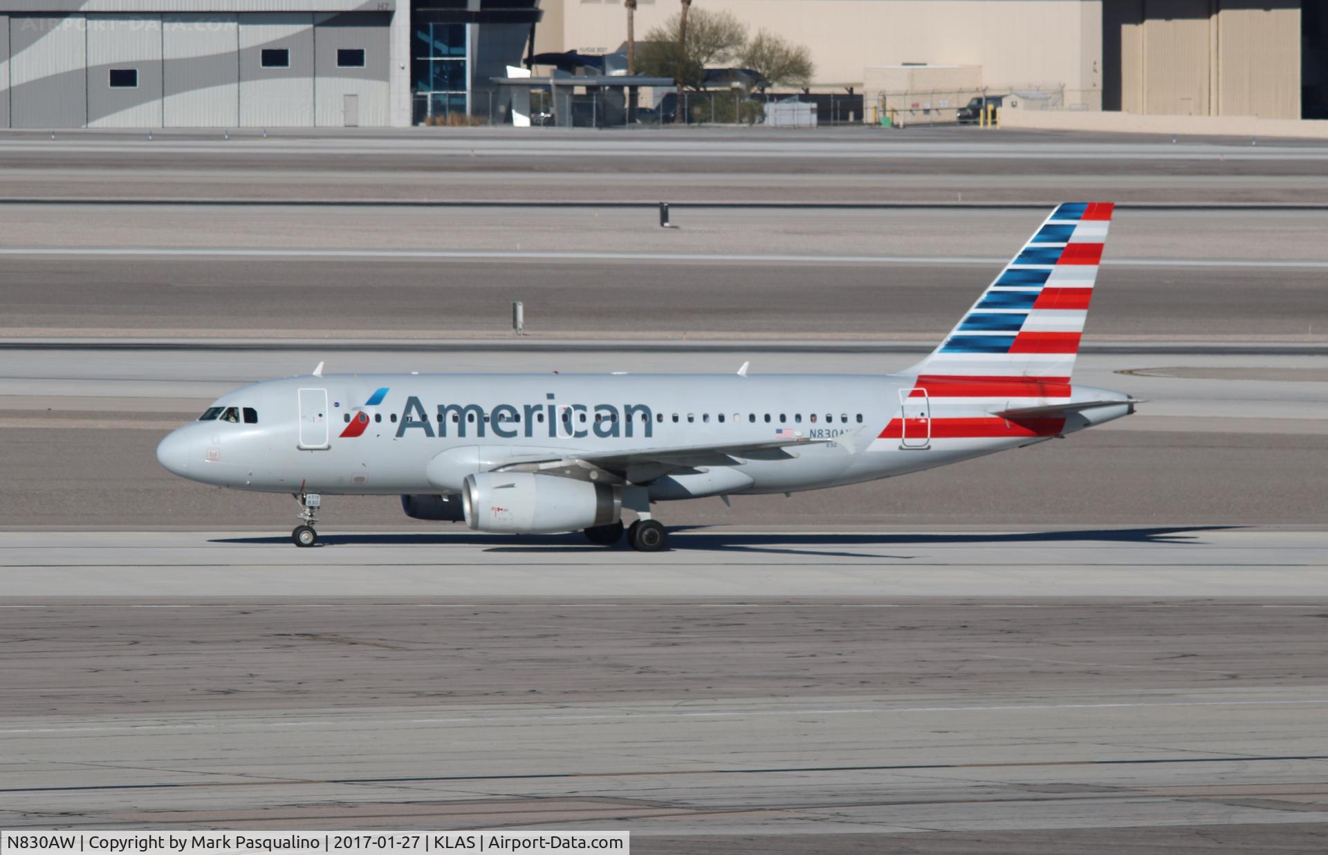 N830AW, 2001 Airbus A319-132 C/N 1565, Airbus A319