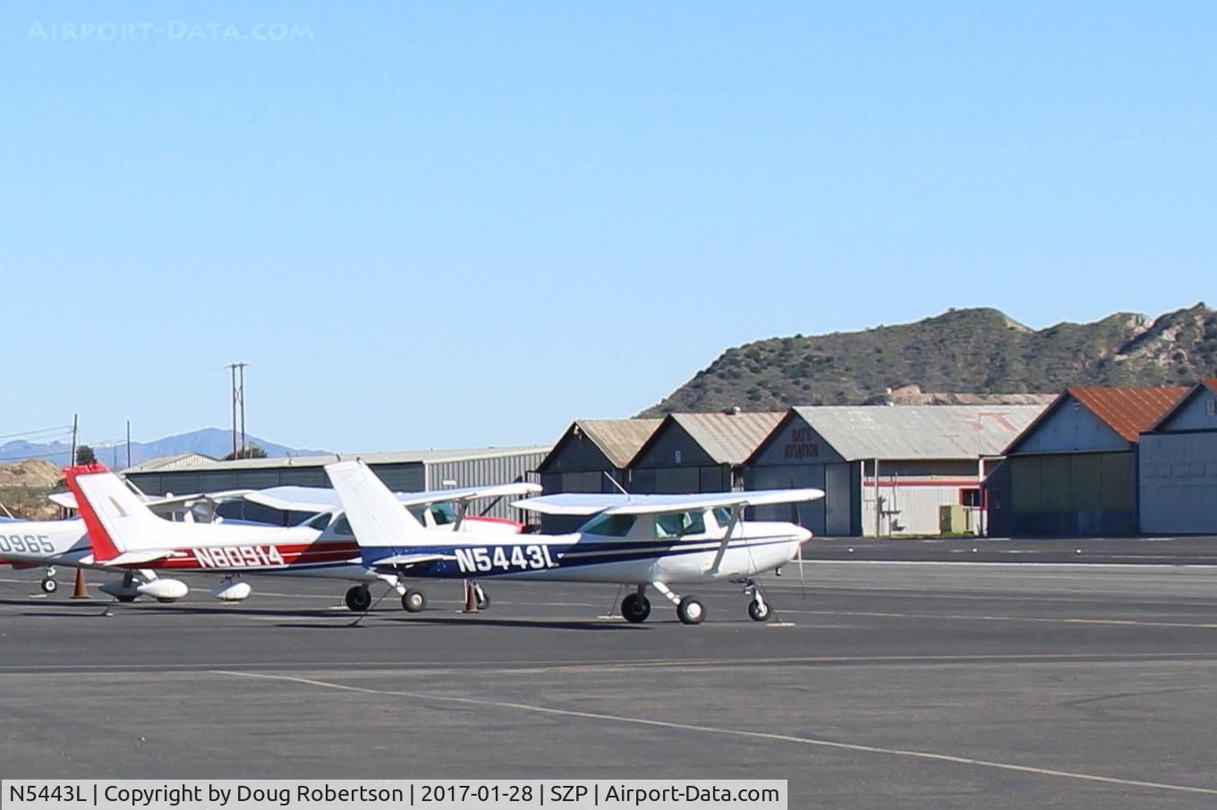 N5443L, 1980 Cessna 152 C/N 15284315, 1980 Cessna 152, Lycoming O-235 115 Hp