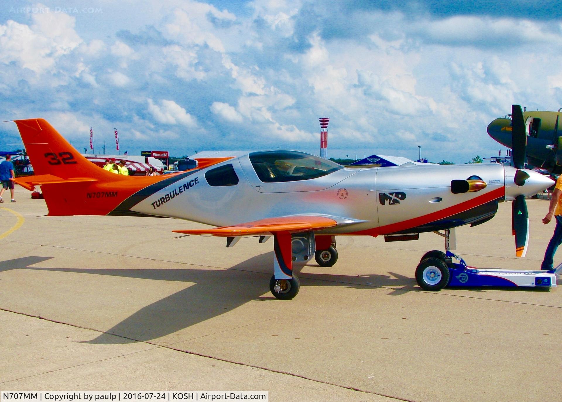 N707MM, 2005 Lancair Legacy C/N L2K-211, At Oshkosh.