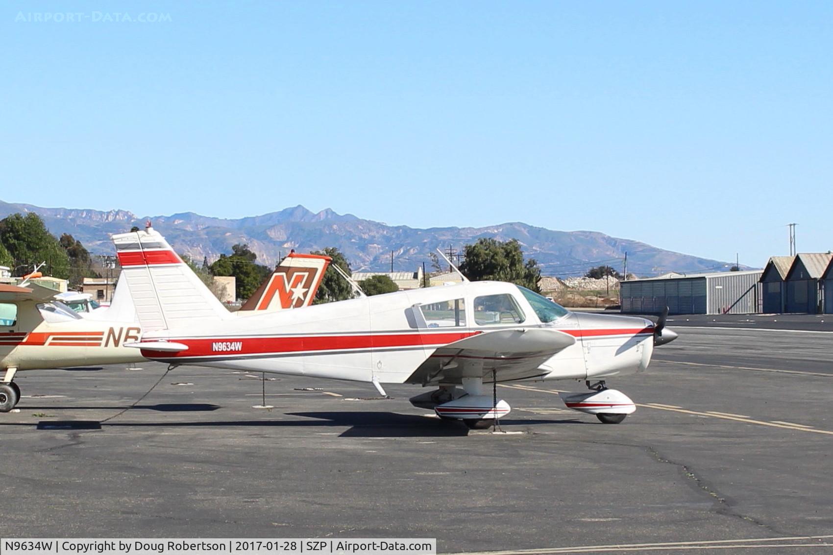 N9634W, 1967 Piper PA-28-140 C/N 28-23091, 1967 Piper PA-28-140, Lycoming O-320-E2A 150 Hp
