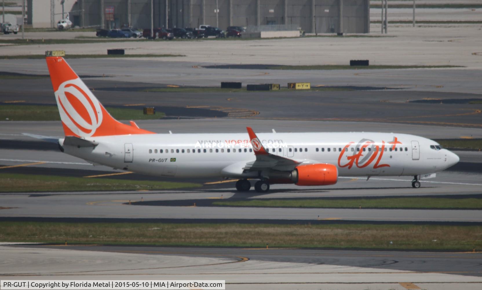 PR-GUT, 2012 Boeing 737-8HX C/N 38878, GOL 737-800
