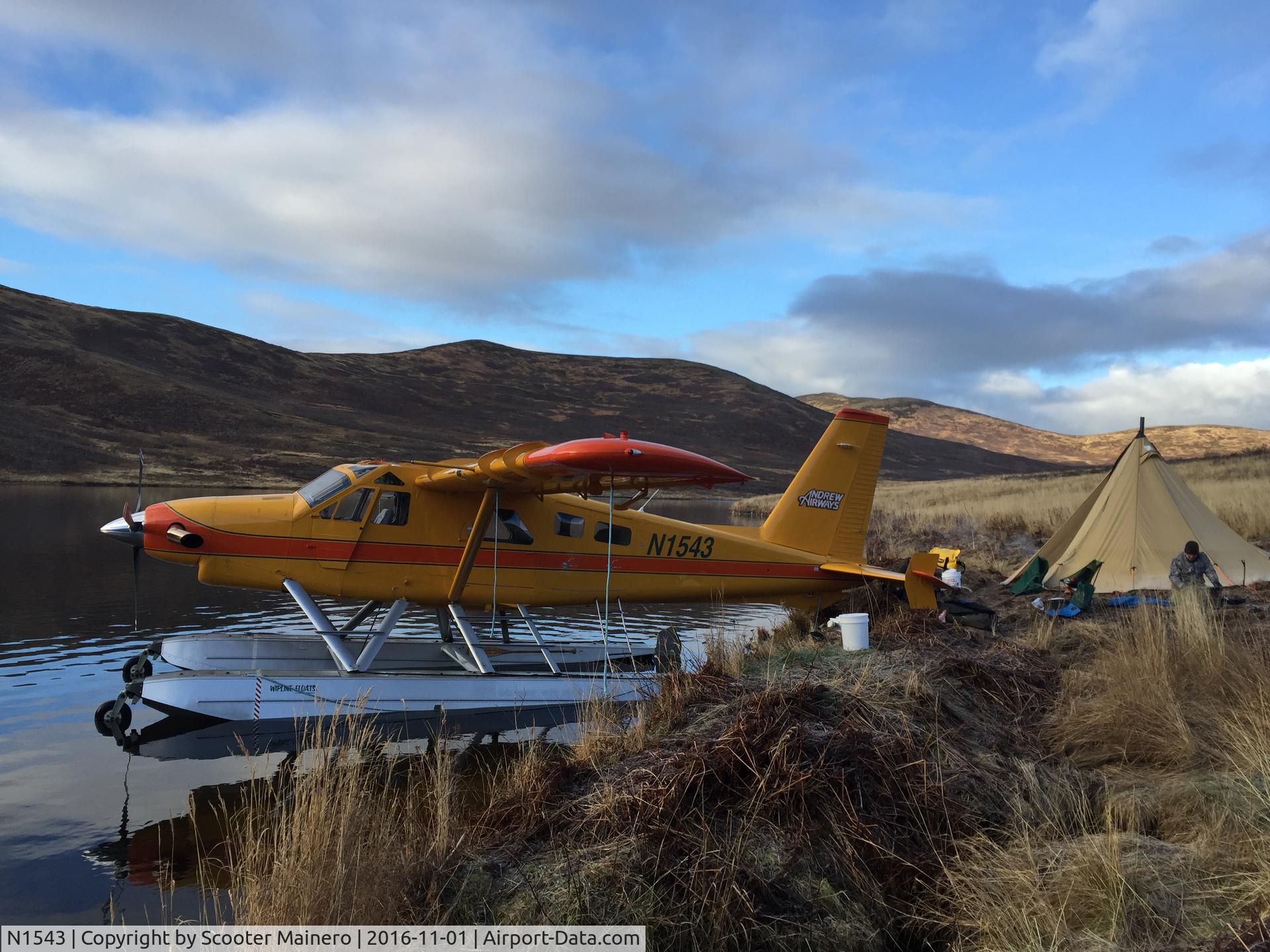 N1543, De Havilland Canada DHC-2 Turbo Beaver Mk.3 C/N 1687TB55, Kodiak Alaska