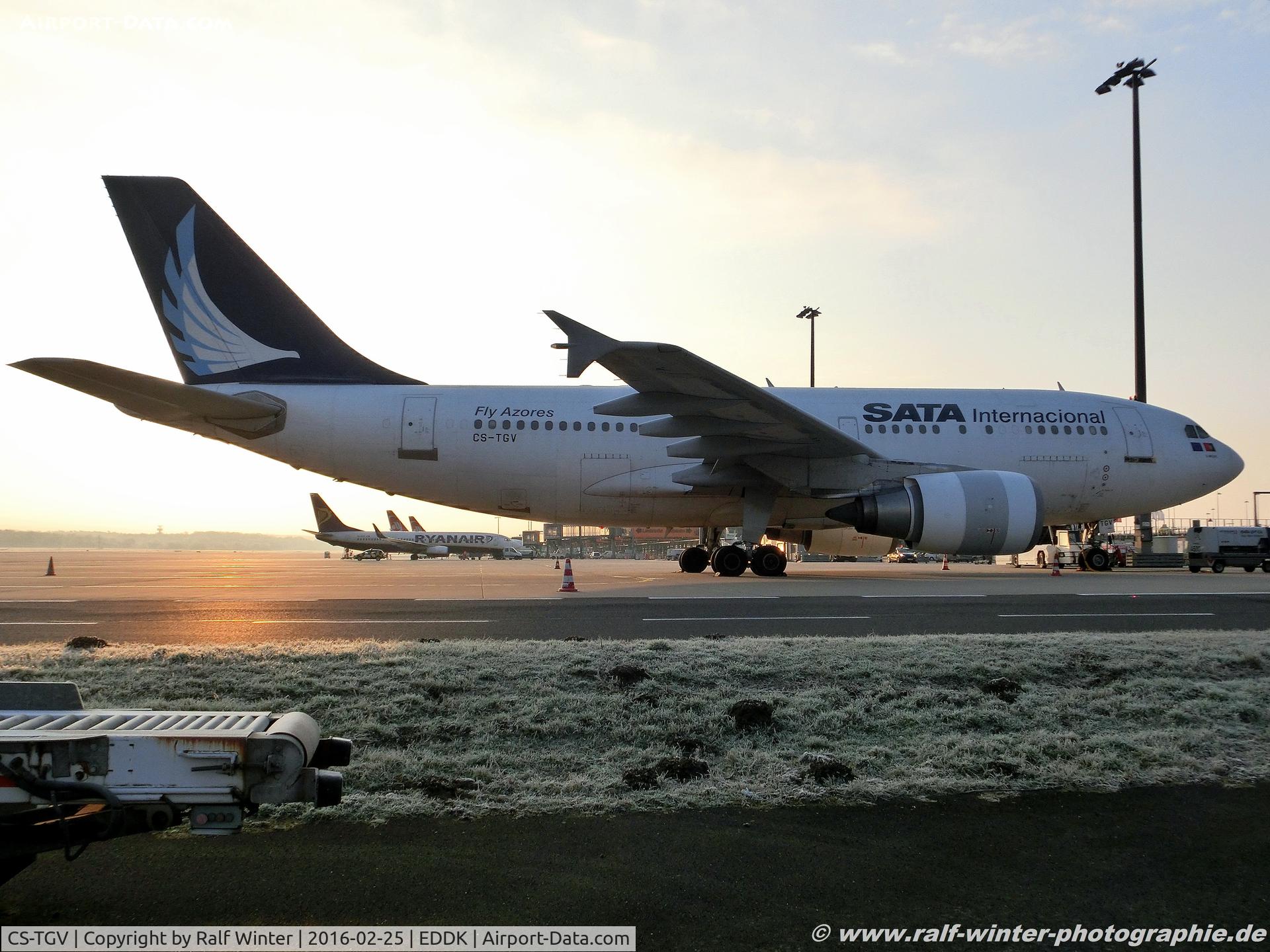 CS-TGV, 1992 Airbus A310-304 C/N 651, Airbus A310-304 - Azores Airlines - CS-TGV - 25.02.2016 - CGN