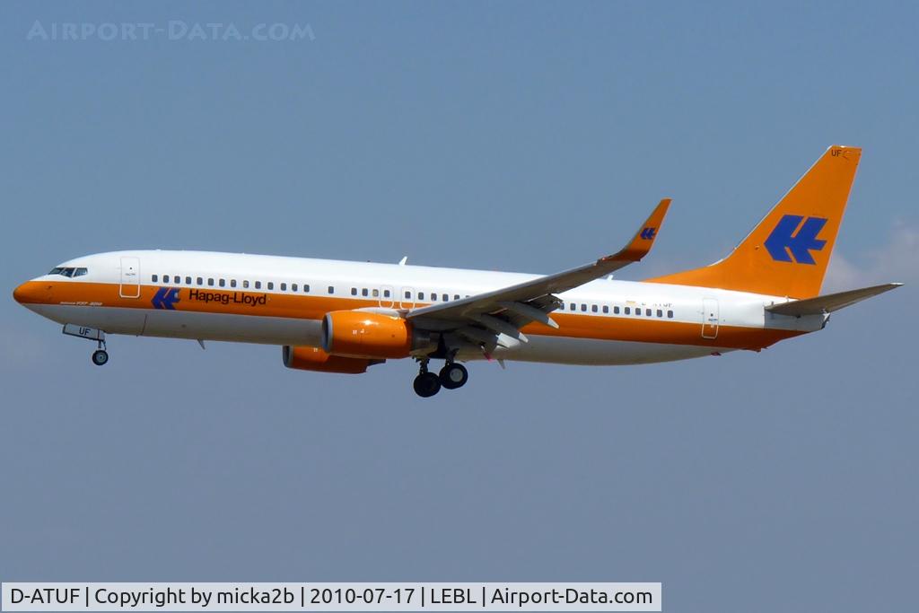 D-ATUF, 2006 Boeing 737-8K5 C/N 34687, Landing