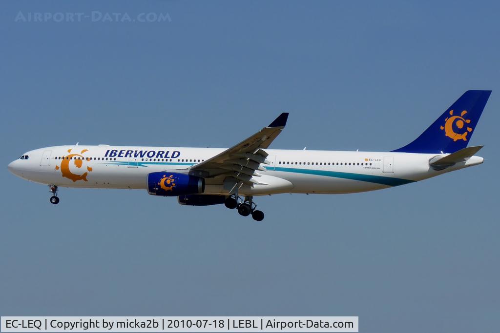 EC-LEQ, 2010 Airbus A330-343X C/N 1097, Landing