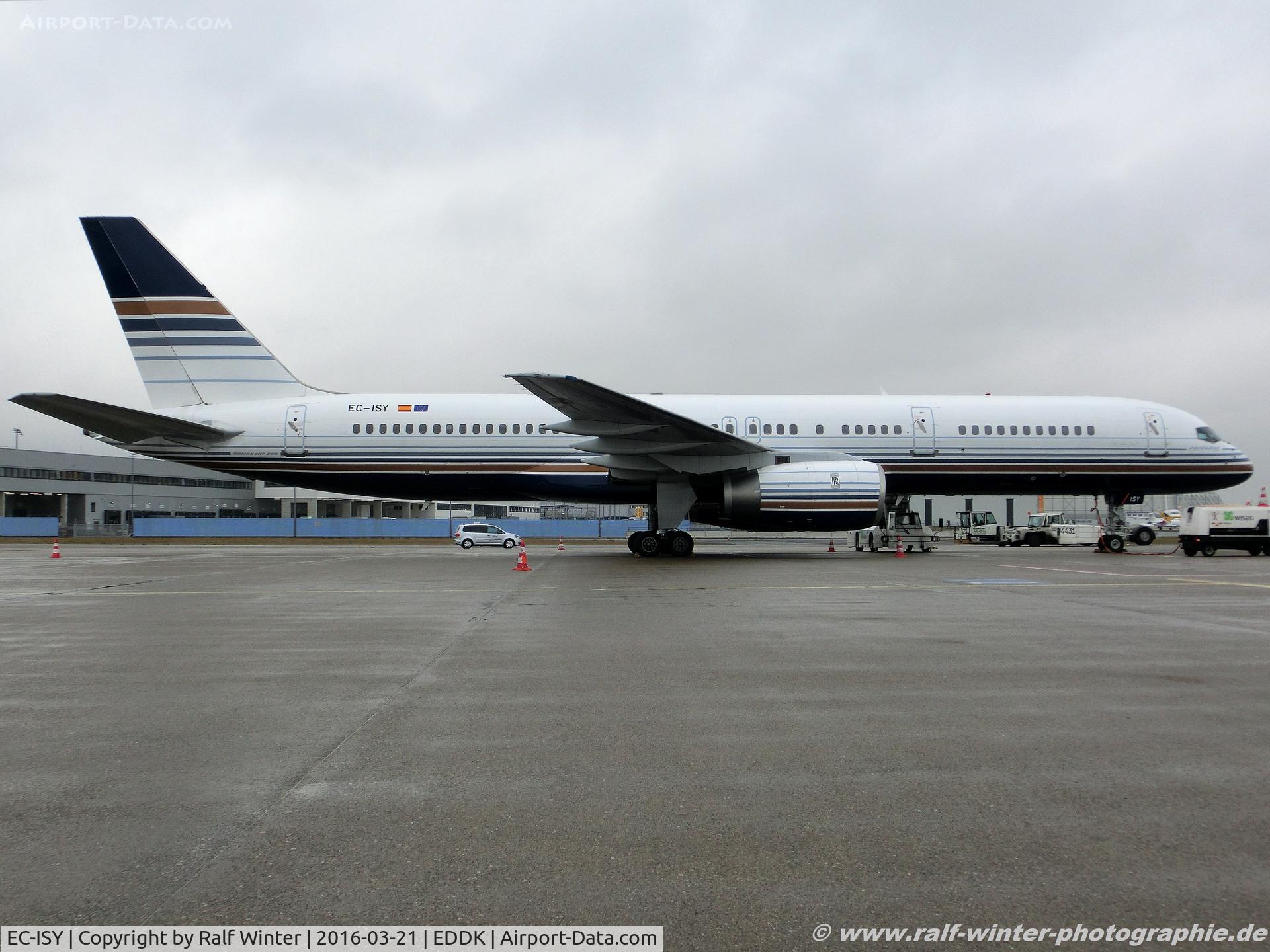 EC-ISY, 1993 Boeing 757-256 C/N 26241, Boeing 757-256 - Privilege Style - EC-ISY - 21.03.2016 - CGN