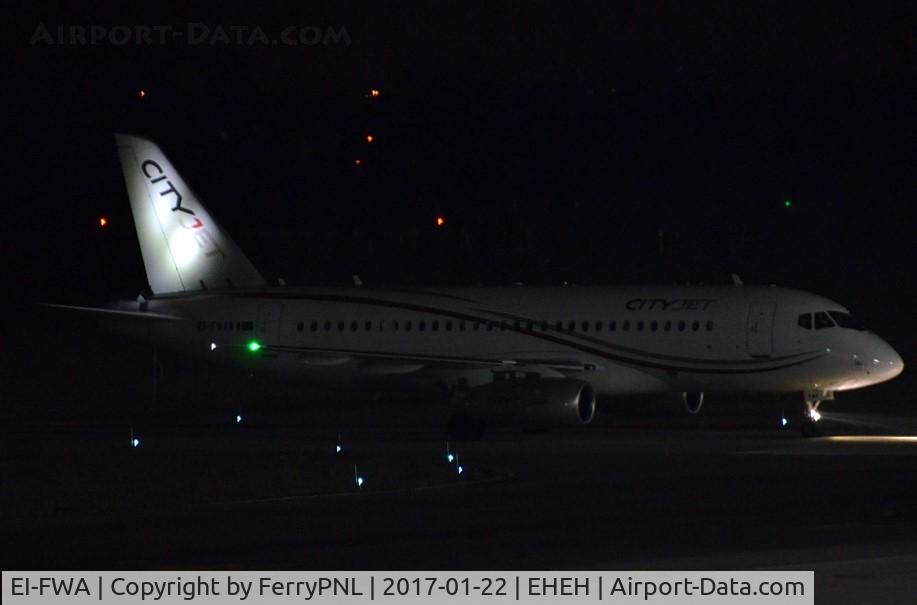 EI-FWA, 2015 Sukhoi Superjet 100-95B C/N 95102, Cityjet SSJ100 arriving from Finland.