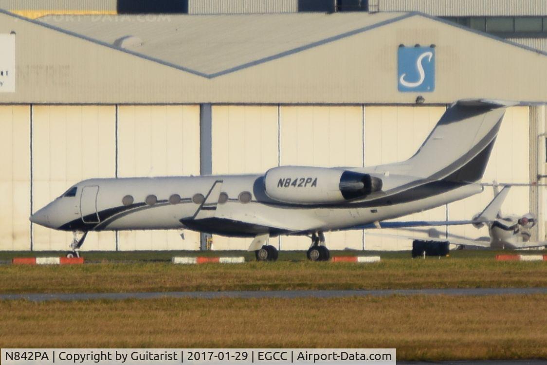 N842PA, 1988 Gulfstream Aerospace G-IV C/N 1057, At Manchester