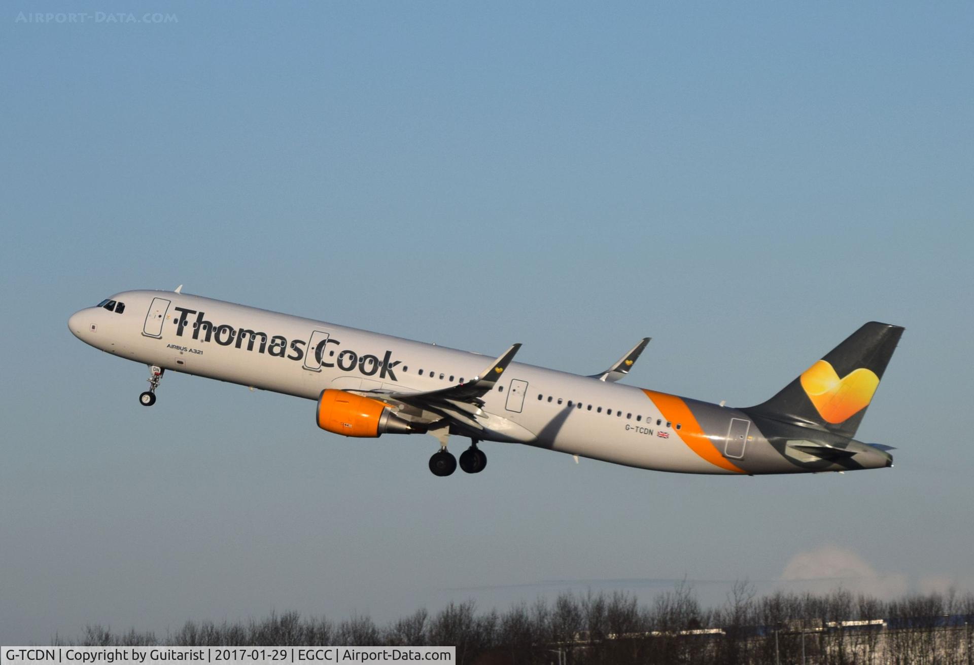G-TCDN, 2016 Airbus A321-211 C/N 7048, At Manchester