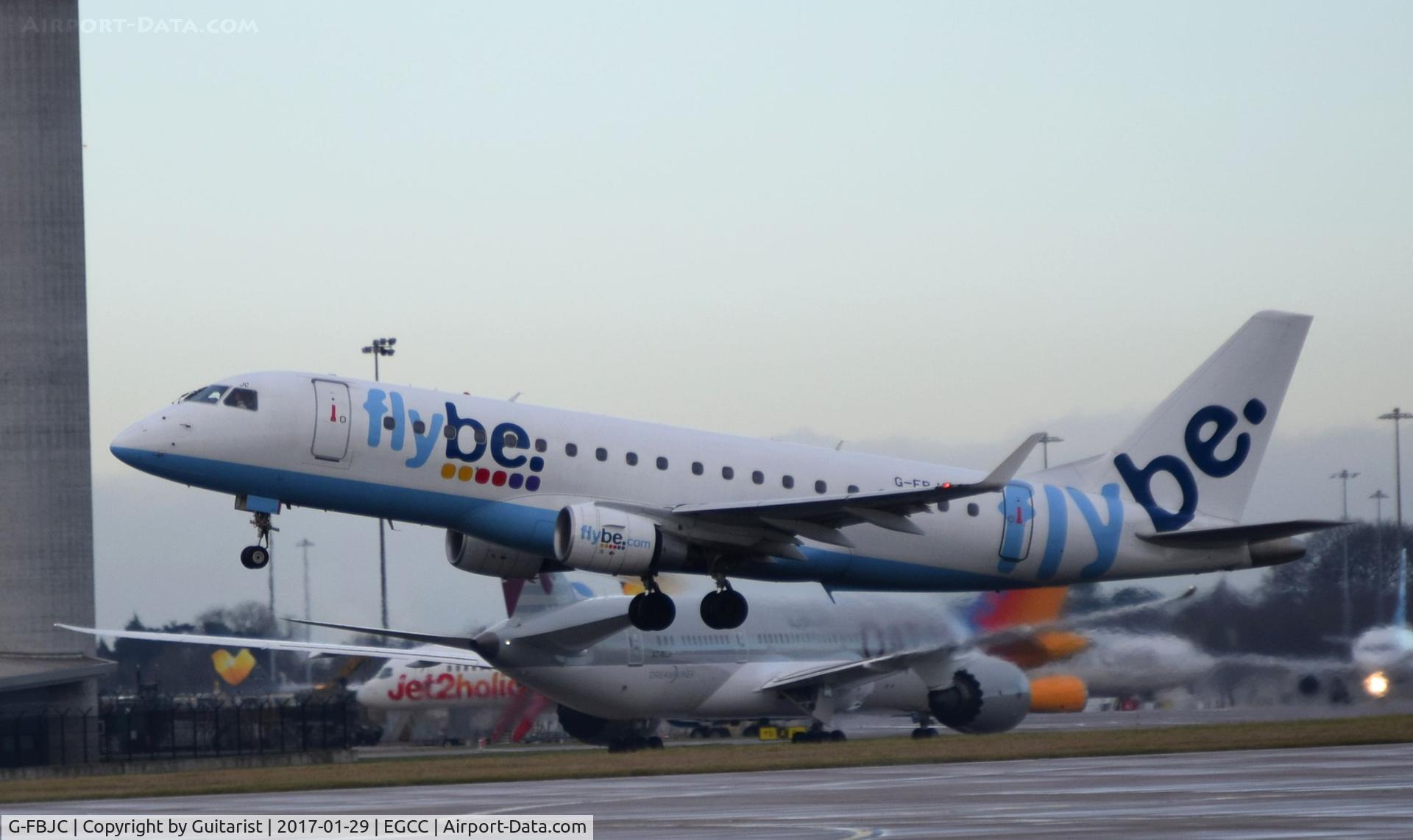G-FBJC, 2011 Embraer 175STD (ERJ-170-200) C/N 17000328, At Manchester