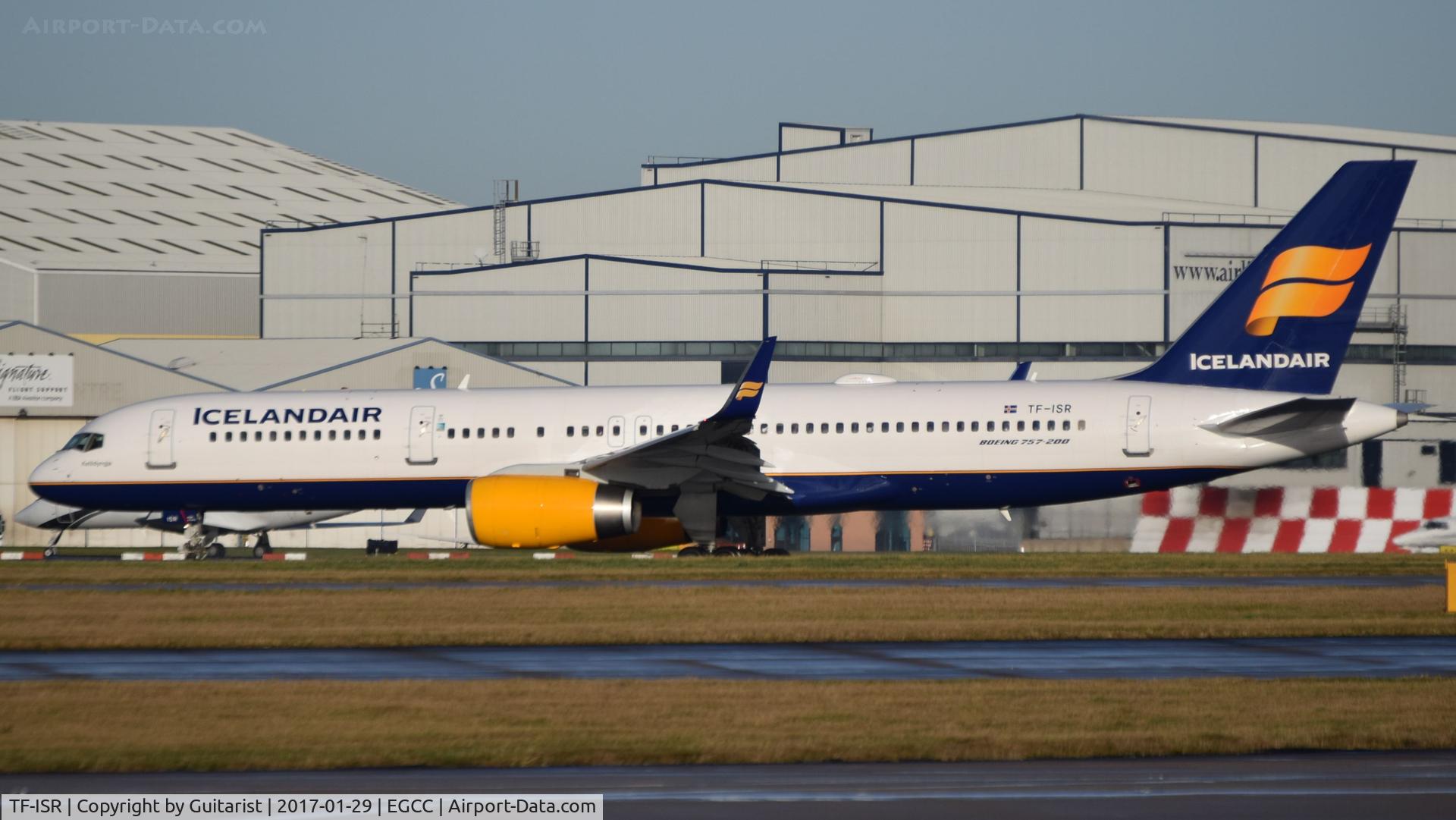 TF-ISR, 1999 Boeing 757-256 C/N 26248, At Manchester