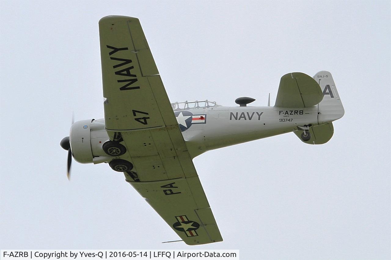 F-AZRB, North American SNJ-5 Texan Texan C/N 88-17955, North American SNJ-5 Texan, On display, La Ferté-Alais airfield (LFFQ) Airshow 2016