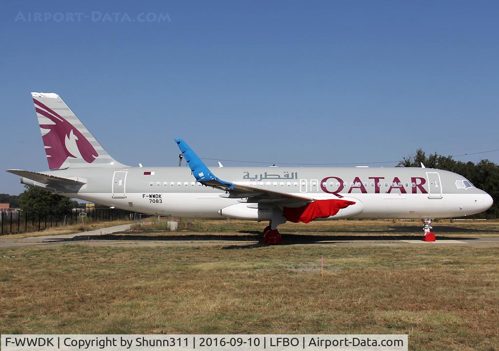 F-WWDK, 2016 Airbus A320-271N C/N 7083, C/n 7083 - To be A7-AJF but probablu ntu...