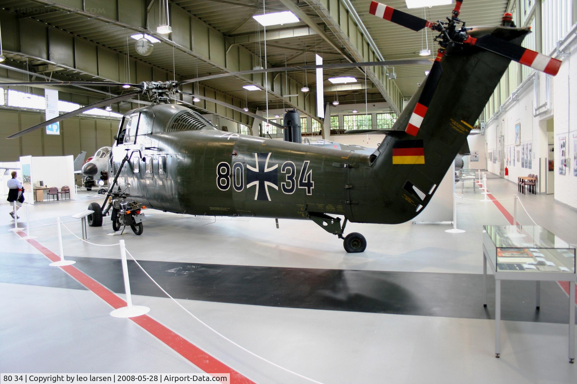 80 34, Sikorsky H-34G Choctaw C/N 58-1099, Berlin Gatow Museum 28.5.2008