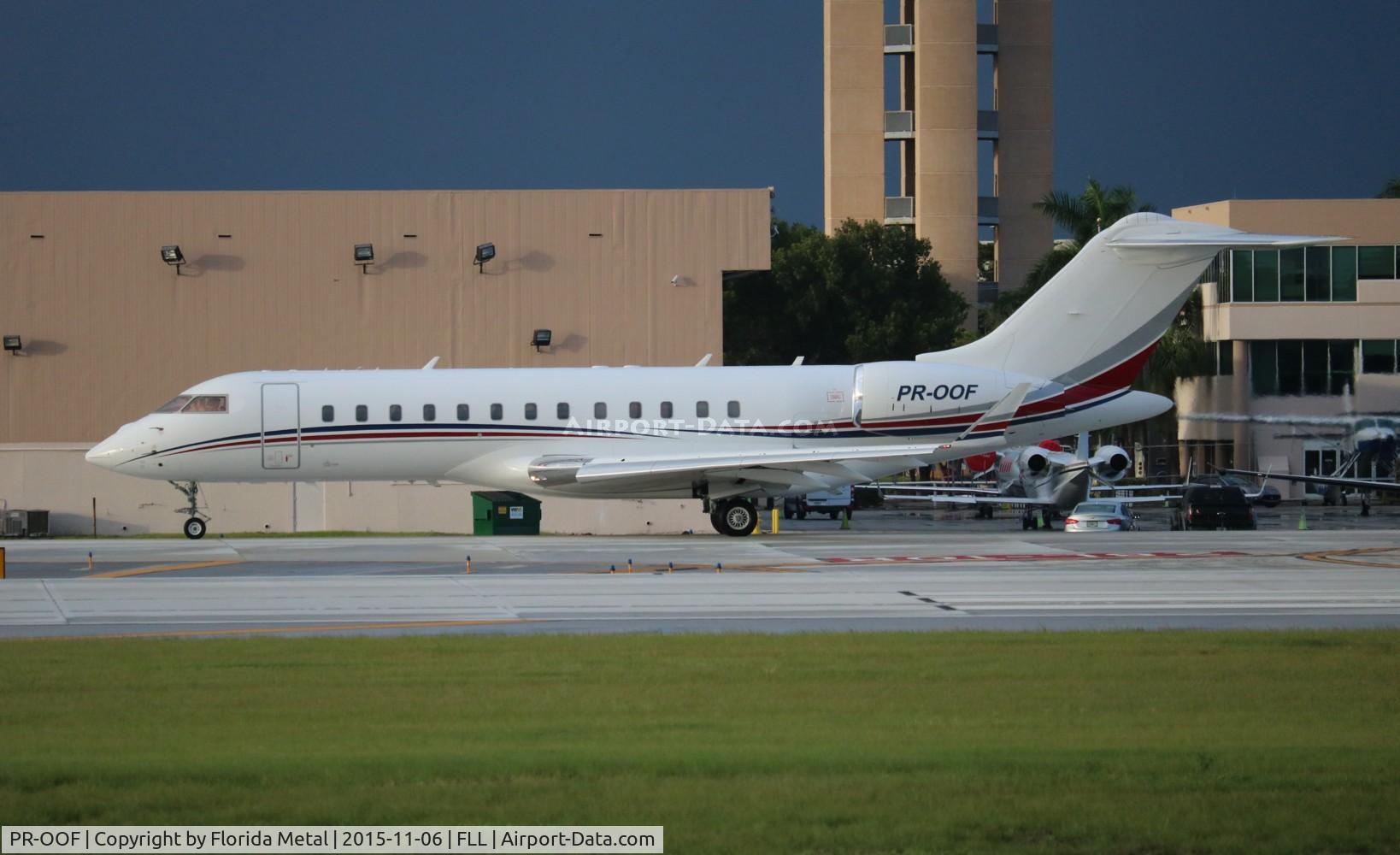 PR-OOF, 2015 Bombardier BD-700-1A10 Global 6000 C/N 9048, Global 6000