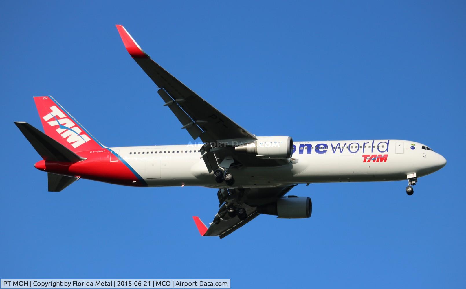 PT-MOH, 1997 Boeing 767-316/ER C/N 27615, TAM 767-300