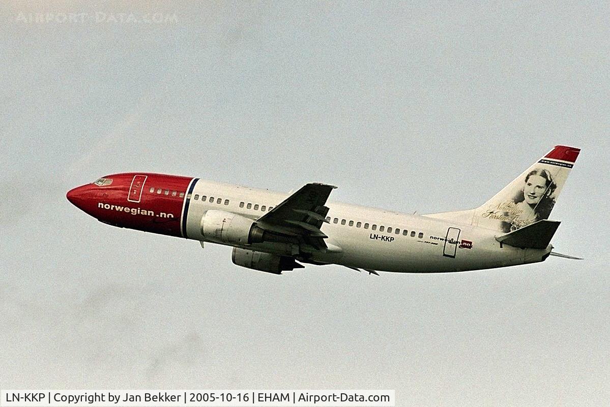LN-KKP, 1991 Boeing 737-3M8 C/N 25040, Schiphol Amsterdam
