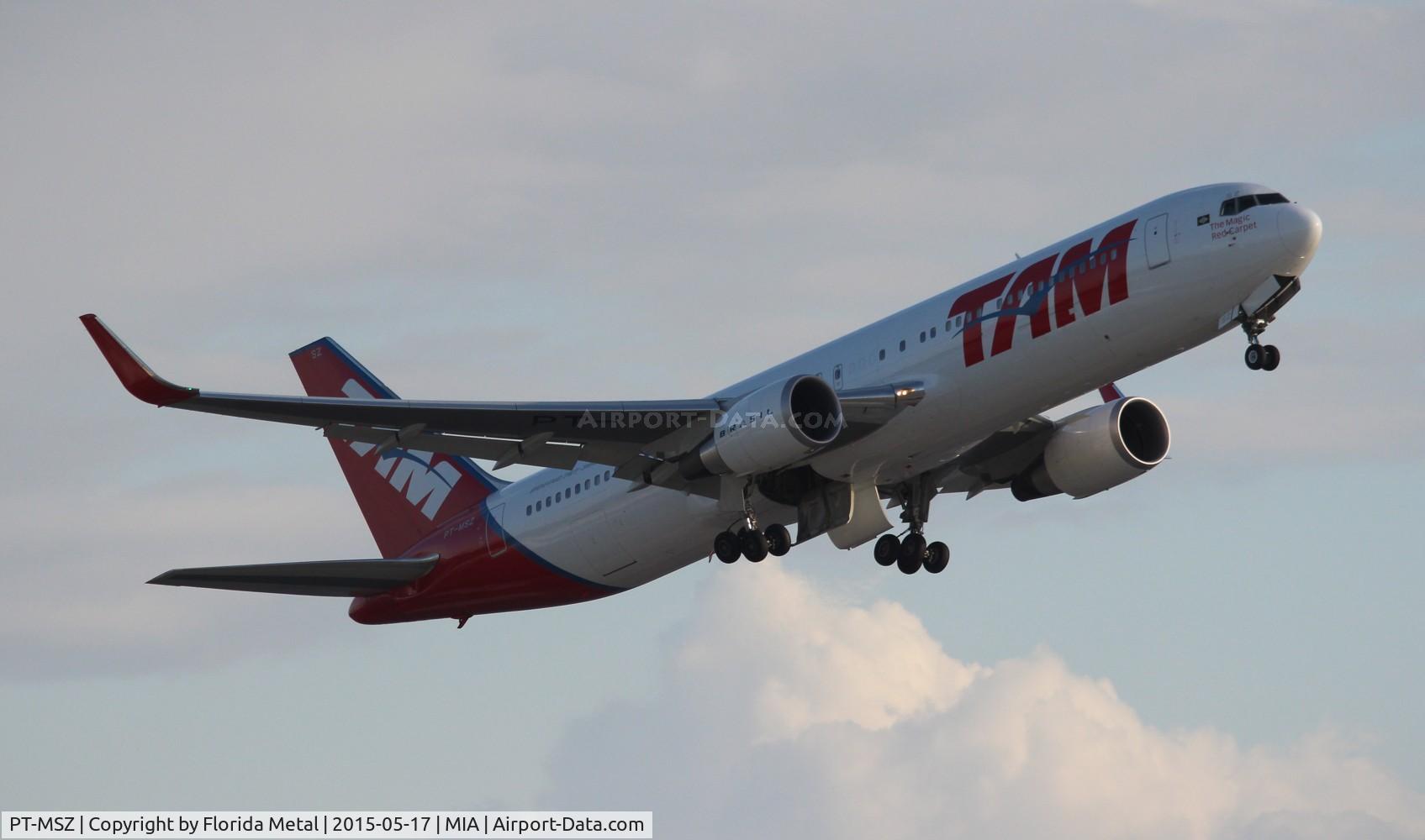 PT-MSZ, 2013 Boeing 767-316/ER C/N 41994, TAM 767-300