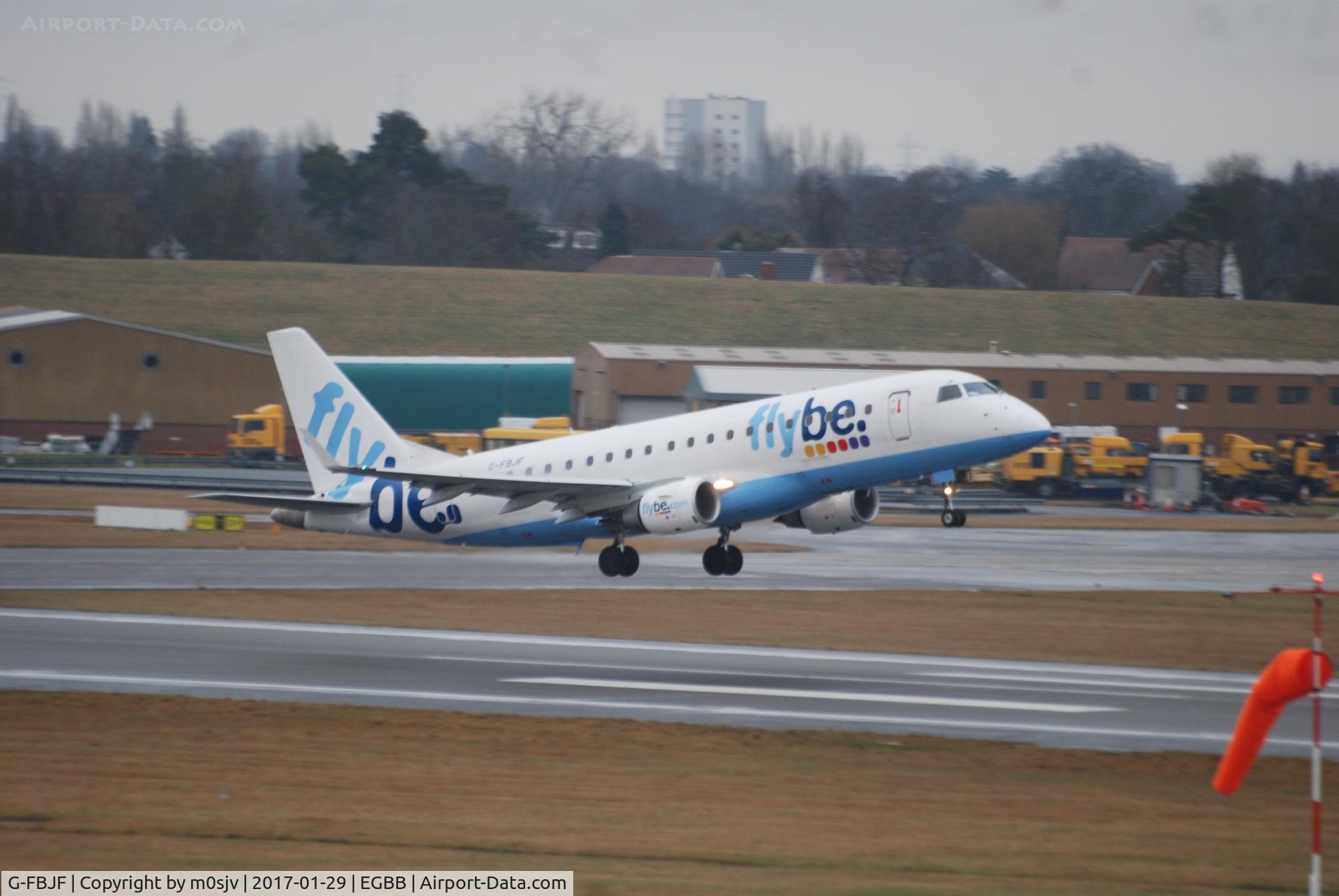 G-FBJF, 2012 Embraer 175STD (ERJ-170-200) C/N 17000341, Just on take off