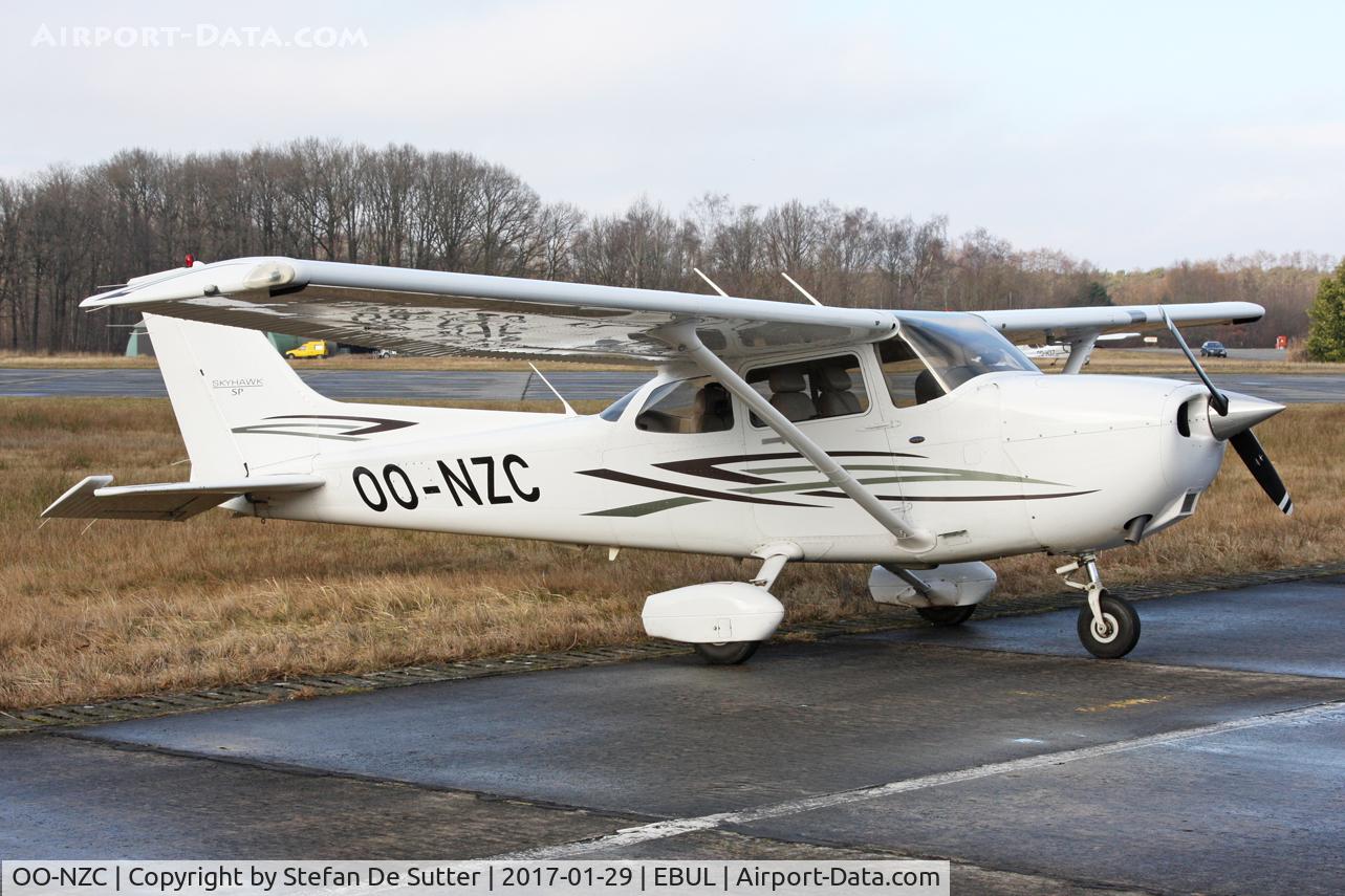 OO-NZC, 2007 Cessna 172S Skyhawk SP C/N 172S10637, Parked @ Vliegclub Ursel.