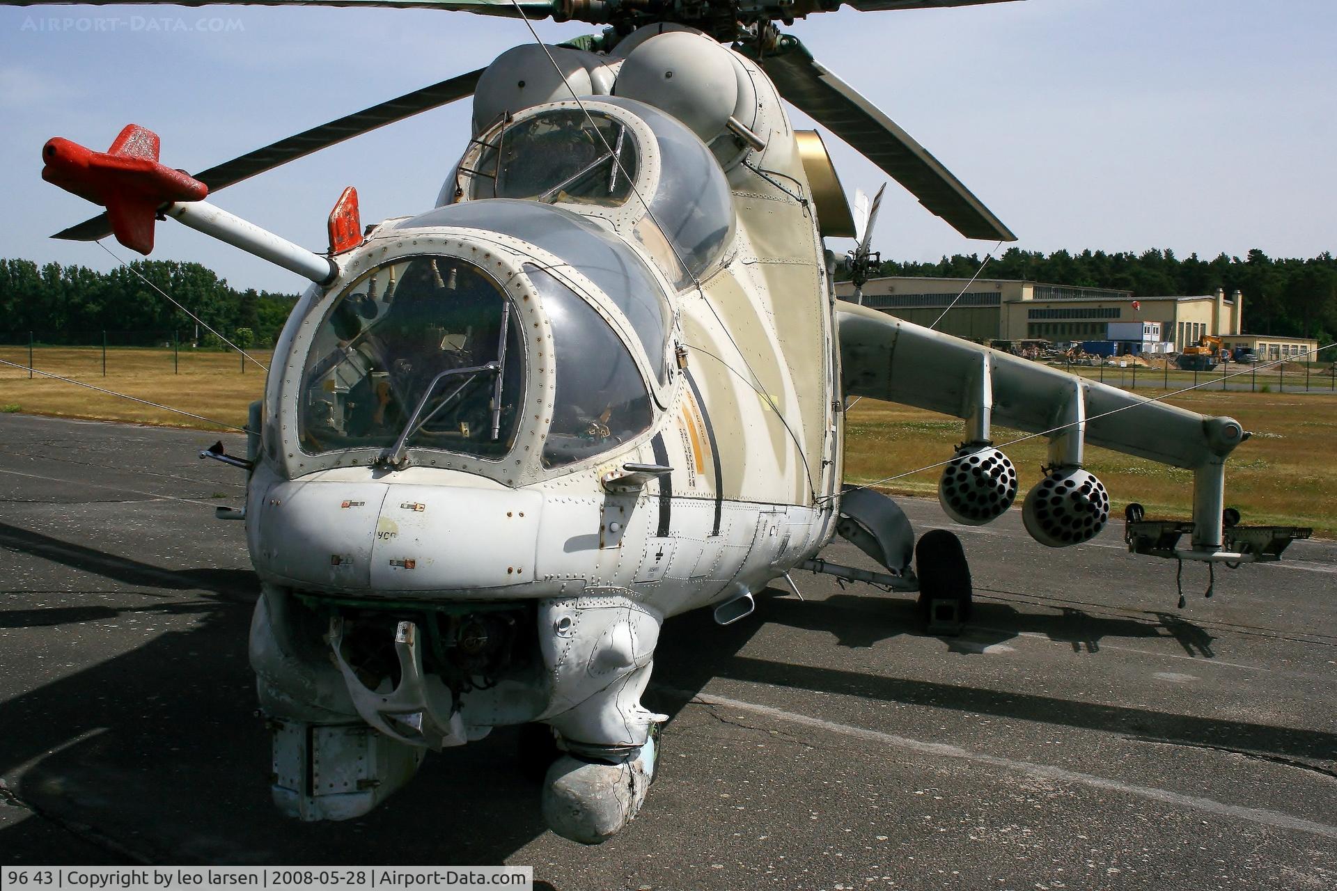 96 43, Mil Mi-24P Hind F C/N 340333, Berlin Gatow Museum 28.5.2008