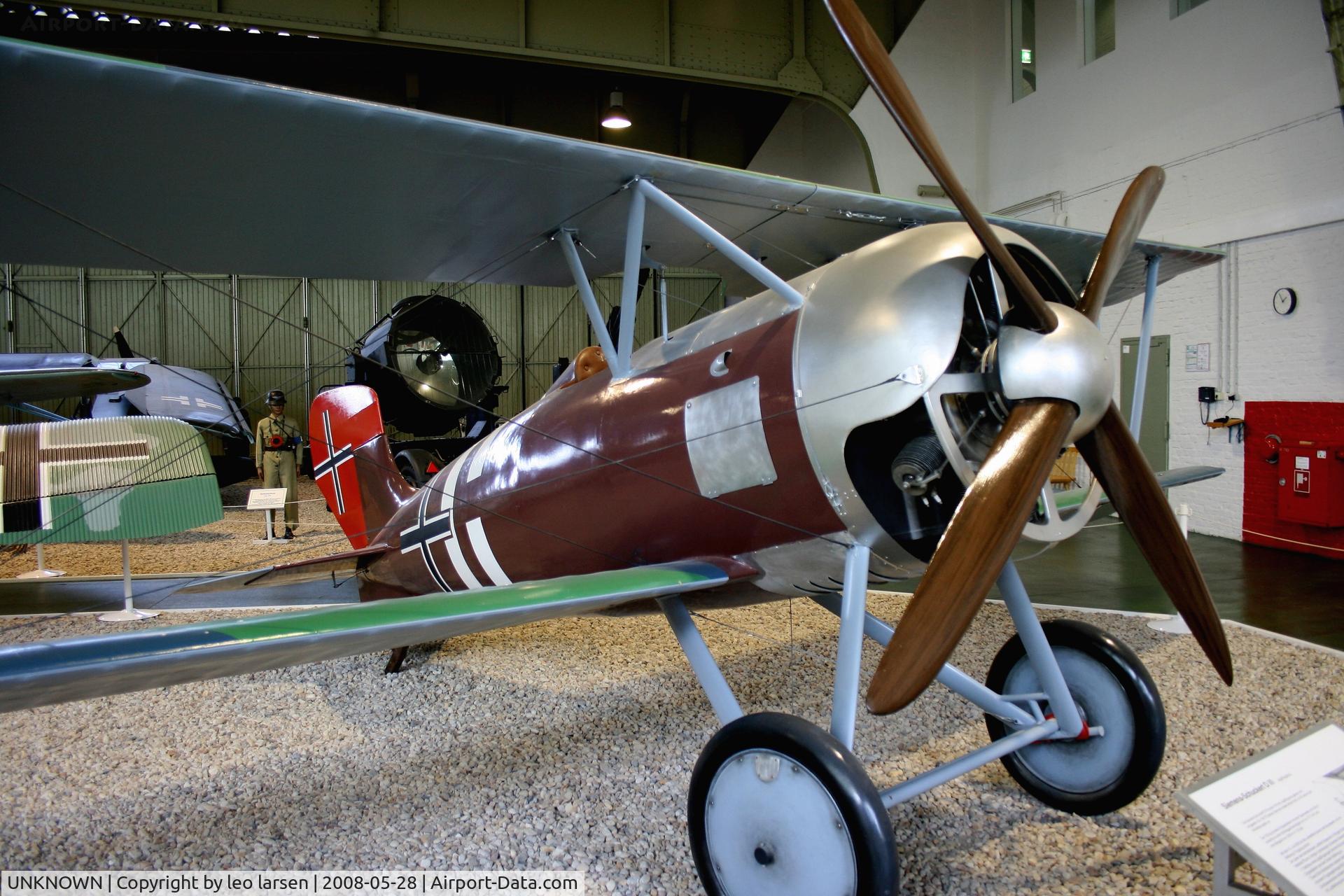 UNKNOWN, 1918 Siemens-Schuckert D.III C/N 0000, Berlin Gatow Museum 28.5.2008