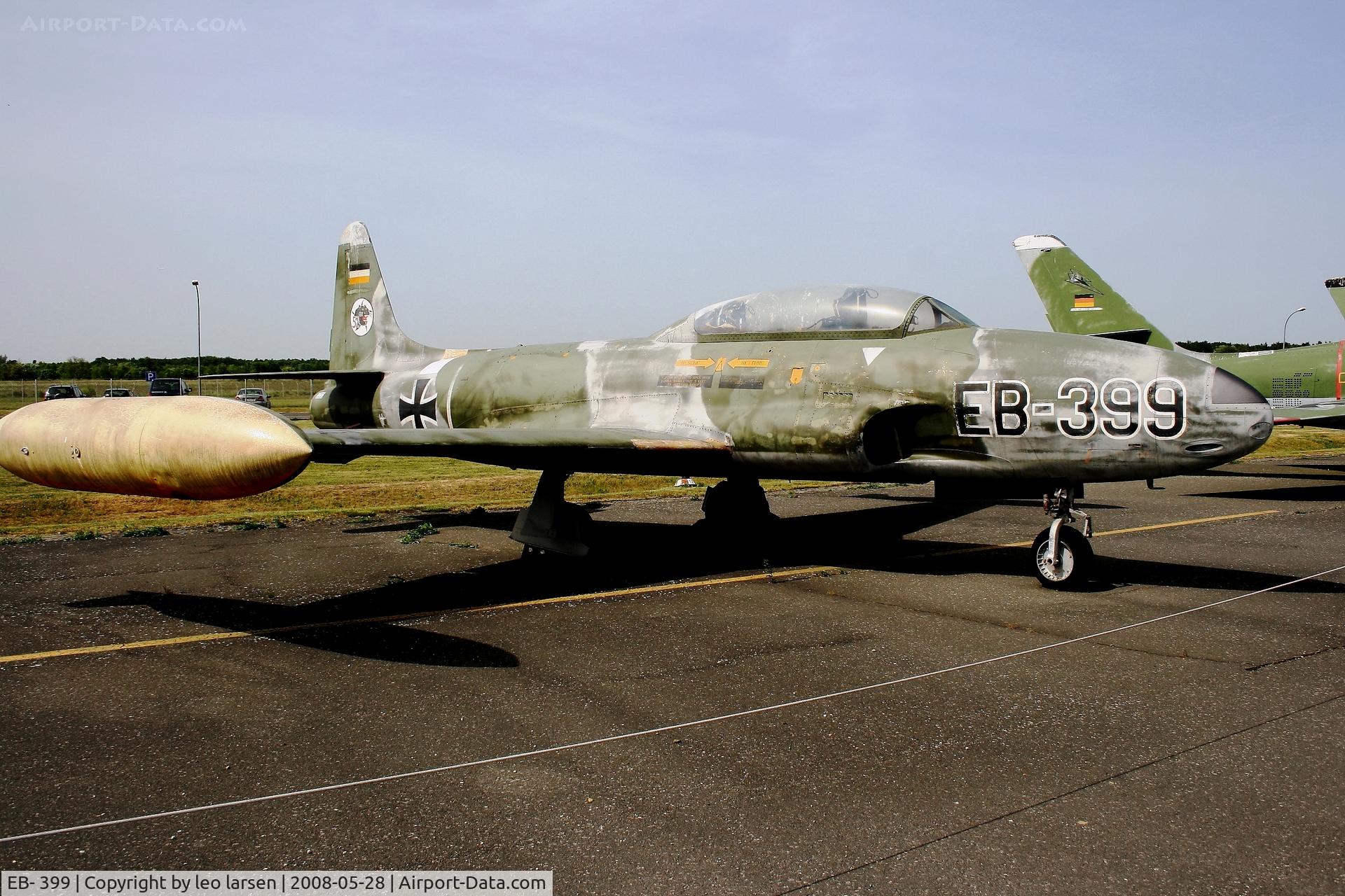EB- 399, 1954 Lockheed T-33A Shooting Star C/N 580-9257, Berlin Gatow Museum 28.5.2008
