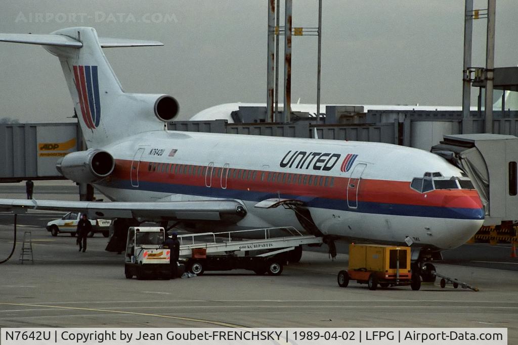 N7642U, 1969 Boeing 727-222 C/N 19915, 