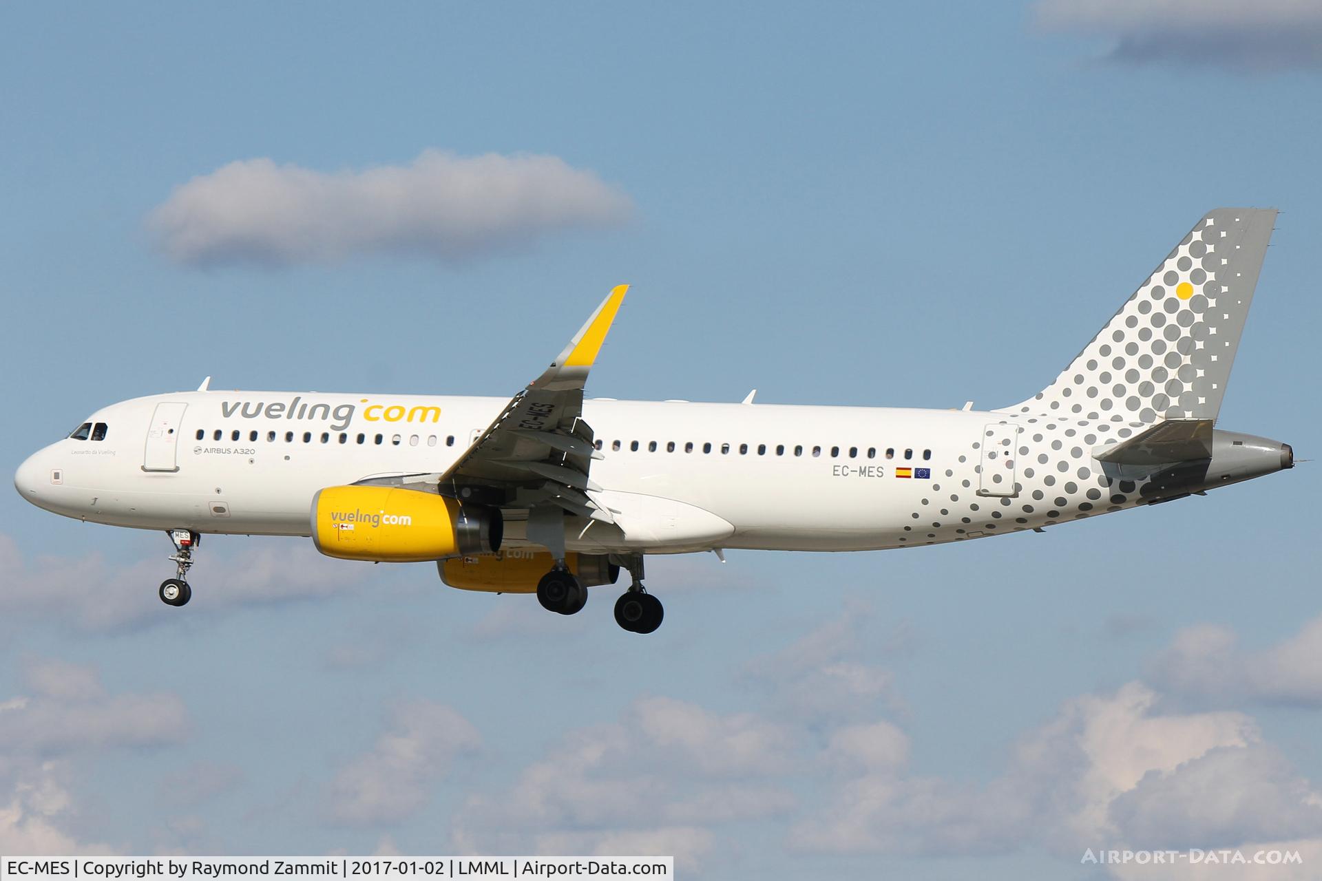 EC-MES, 2015 Airbus A320-232 C/N 6518, A320 EC-MES Vueling