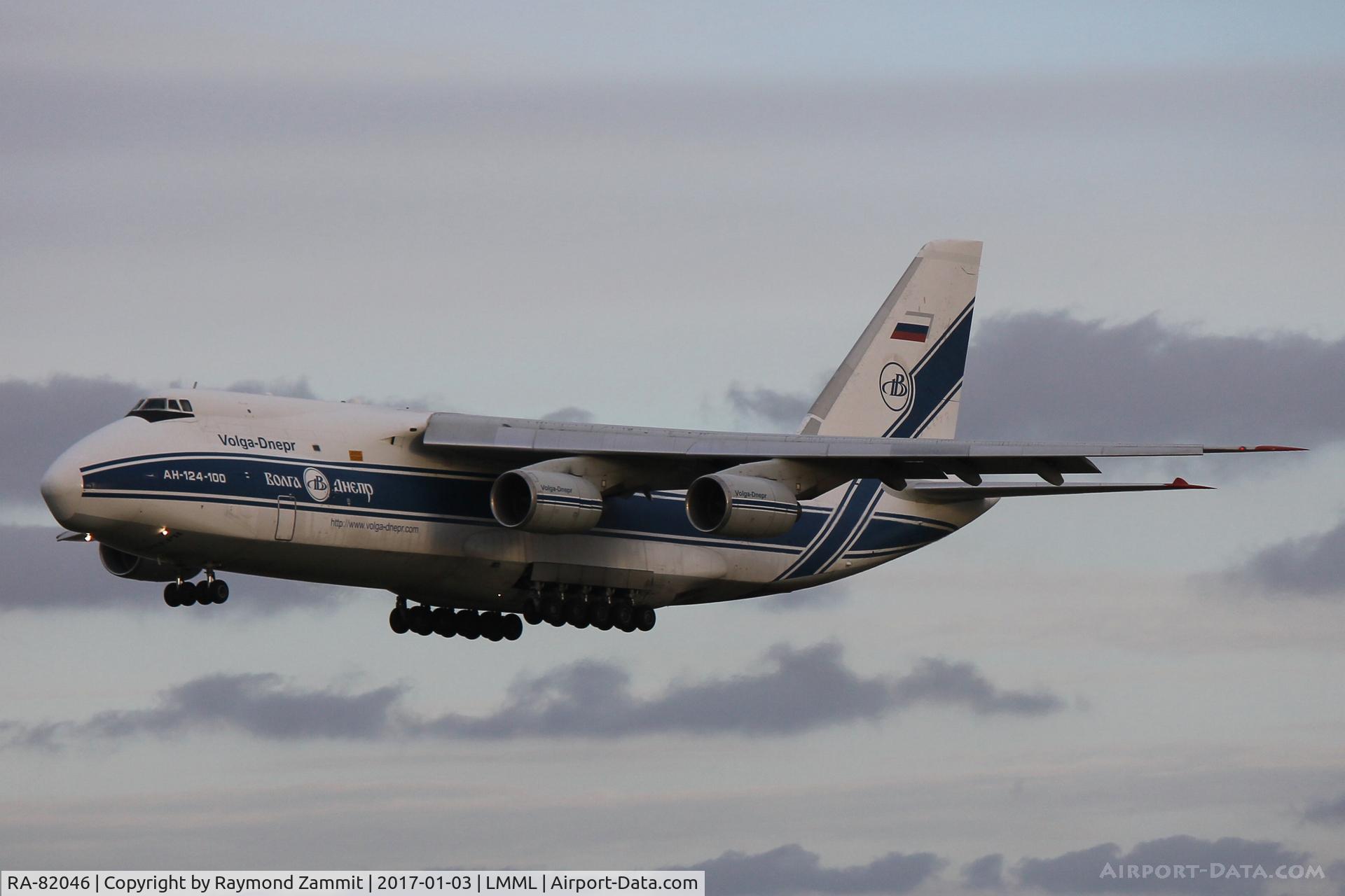 RA-82046, 1992 Antonov An-124-100 Ruslan C/N 9773052255117, Antonov An-124-100 Ruslan RA-82046 Volga Dnepr
