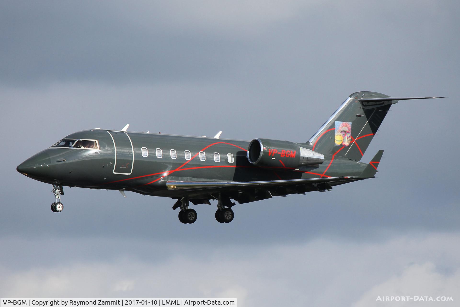 VP-BGM, 2008 Canadair Challenger 605 (CL-600-2B16) C/N 5748, Canadair CL-600 Challenger 605 VP-BGM ElitAvia