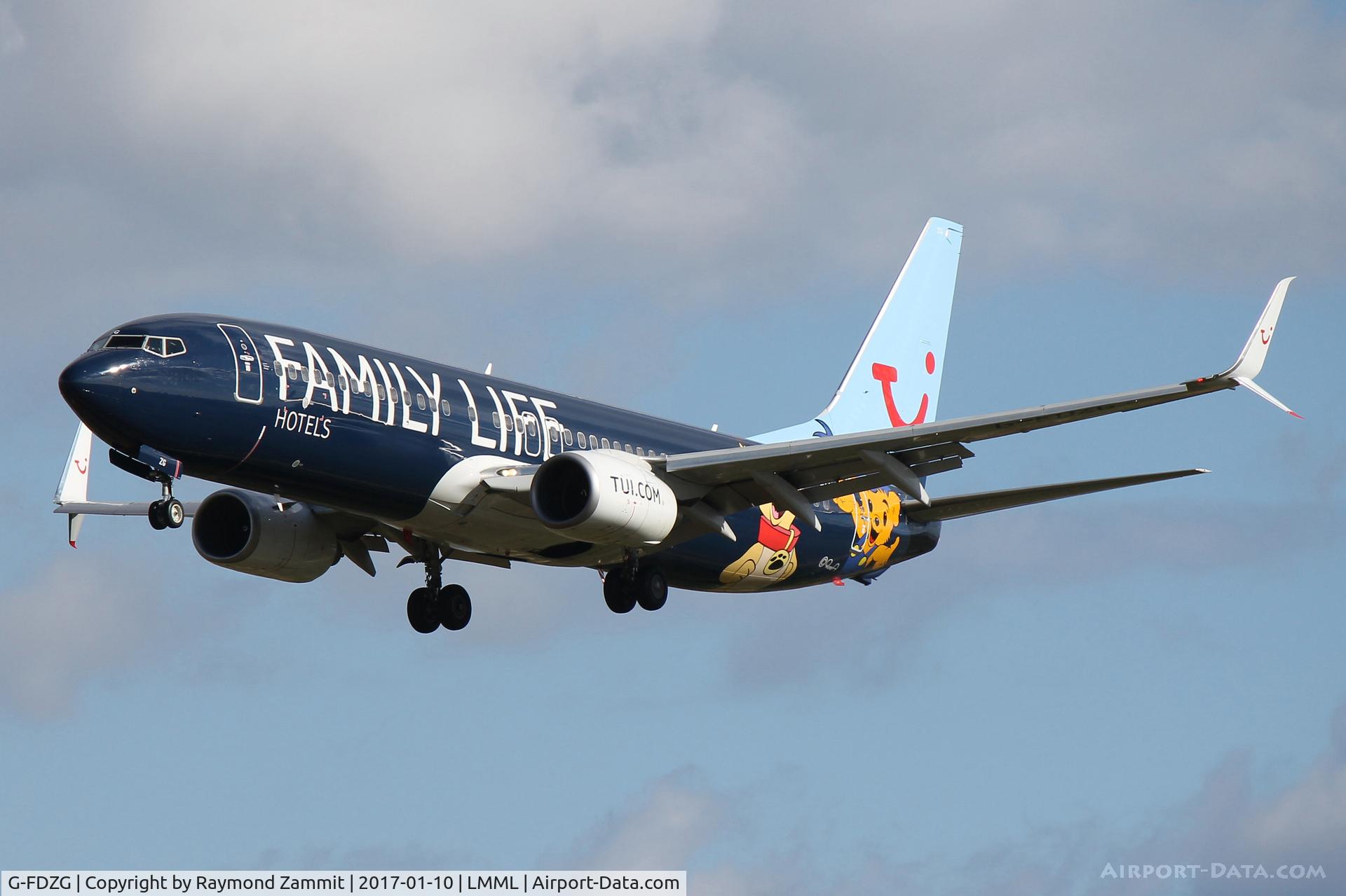 G-FDZG, 2008 Boeing 737-8K5 C/N 35139, B737-800 G-FDZG Thomson Airways on a special colourful livery!!