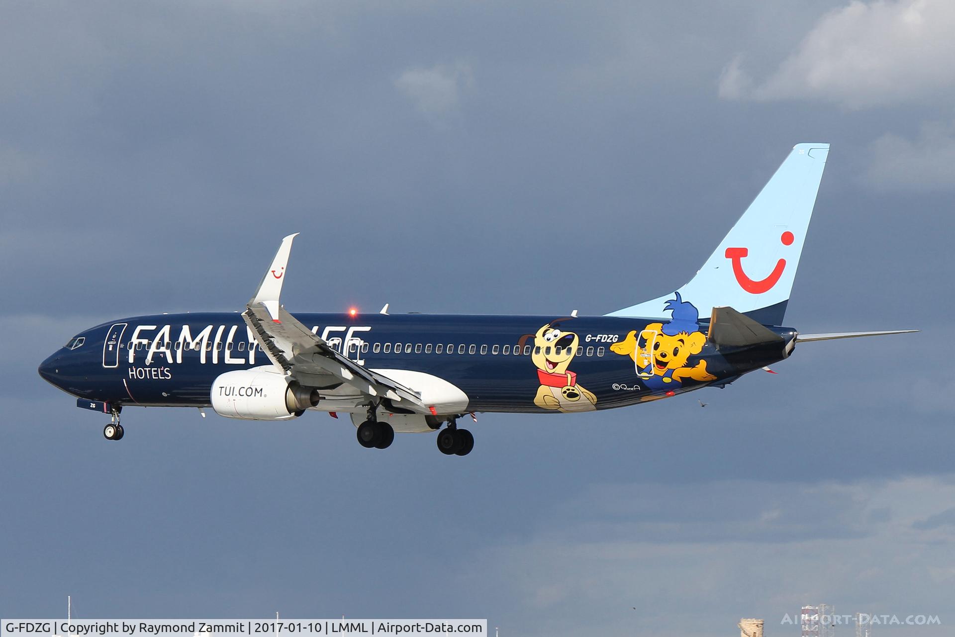 G-FDZG, 2008 Boeing 737-8K5 C/N 35139, B737-800 G-FDZG Thomson Airways in special livery.
