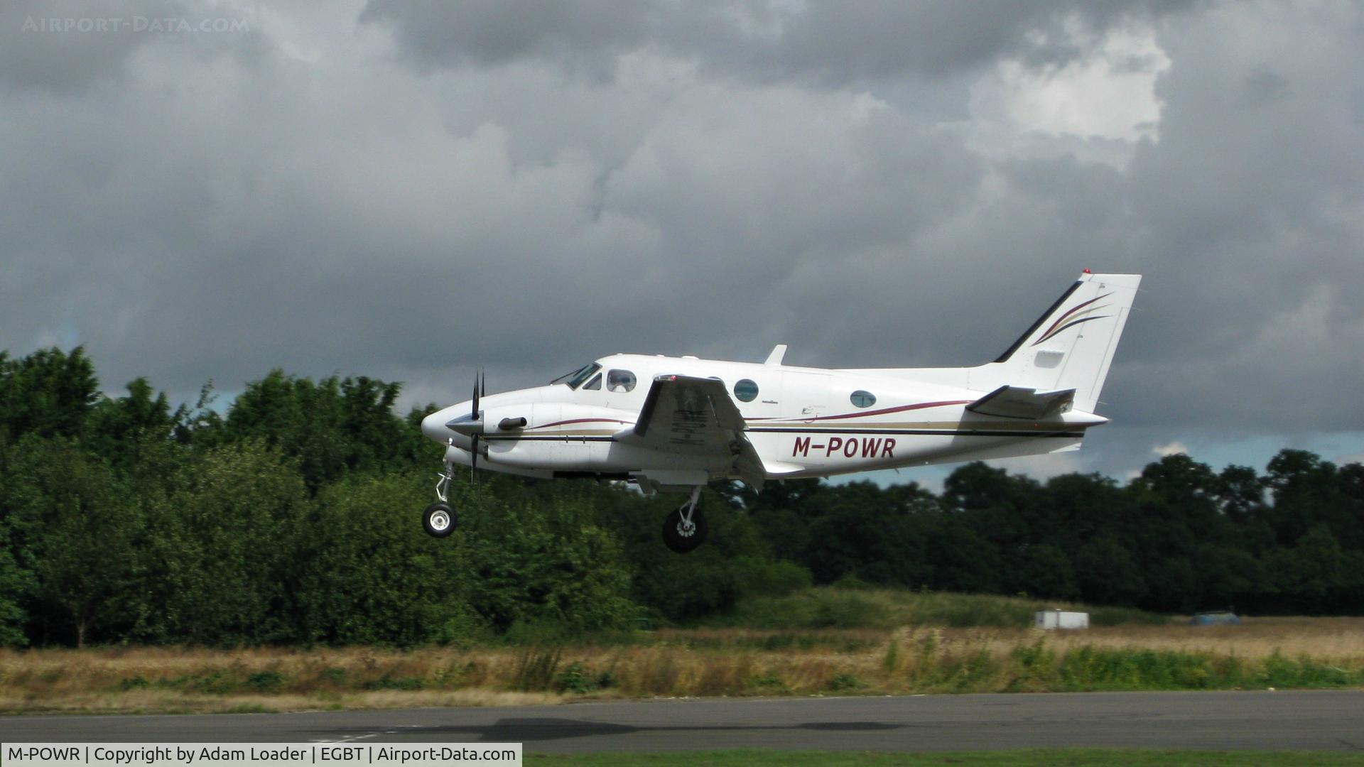 M-POWR, 1990 Beech C90A King Air King Air C/N Lj-1229, M-POWR