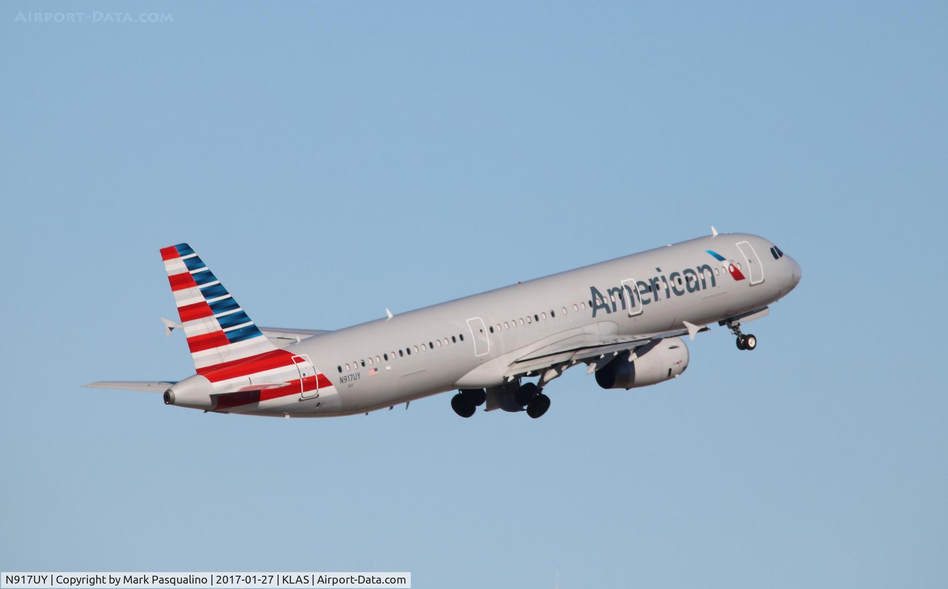 N917UY, 2015 Airbus A321-231 C/N 6427, Airbus A321