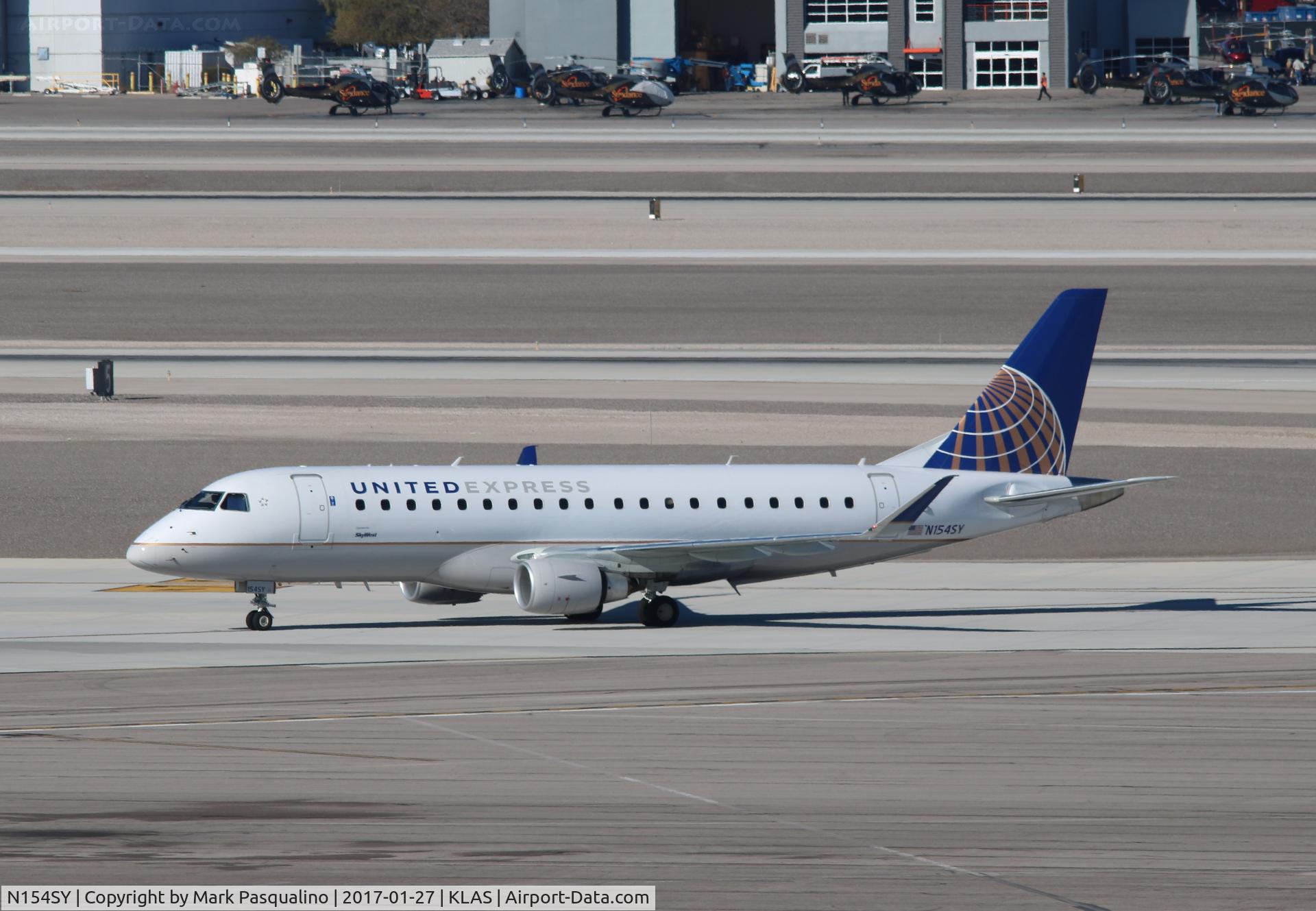 N154SY, 2016 Embraer 175LR (ERJ-170-200LR) C/N 17000556, ERJ 170-200 LR