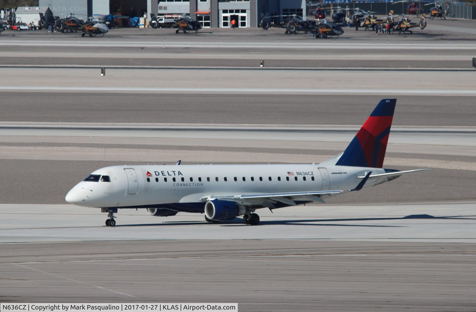 N636CZ, 2008 Embraer 175LR (ERJ-170-200LR) C/N 17000253, ERJ 170-200 LR