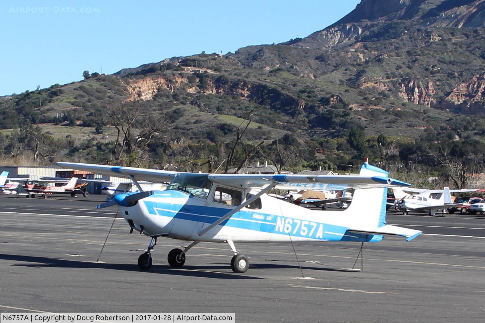 N6757A, 1956 Cessna 172 C/N 28857, 1956 Cessna 172, Continental O-300 145 Hp, 6 cylinder. First year of 172 production-not a Skyhawk.