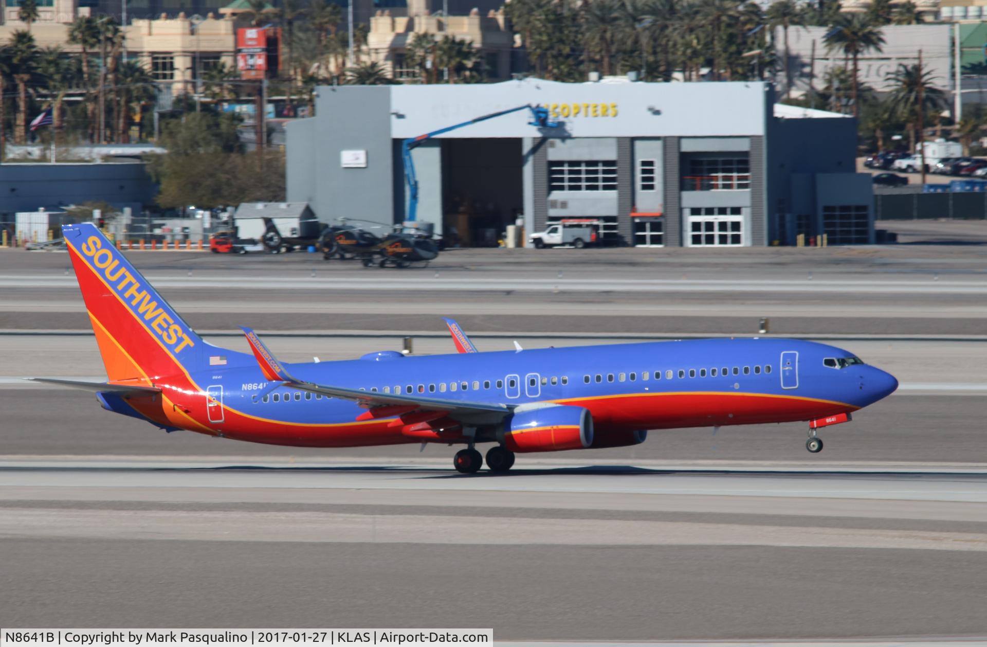 N8641B, 2014 Boeing 737-8H4 C/N 60085, Boeing 737-800